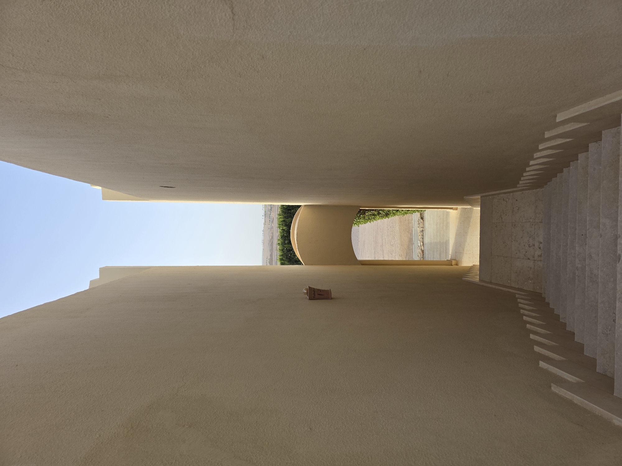 Egyptian archway architecture documented in alley and interior views
