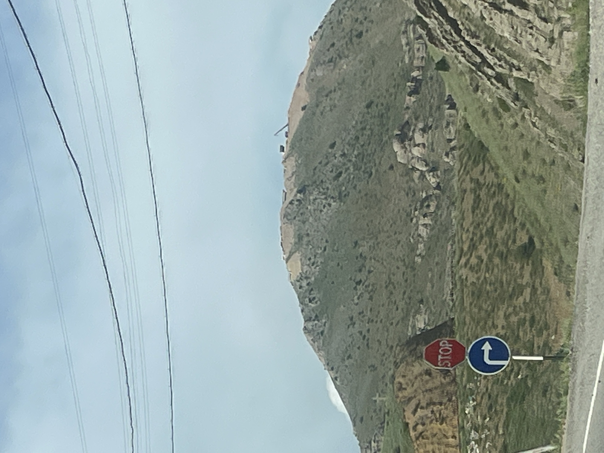 Mountain road journey documented through Yeraskh Armenia countryside