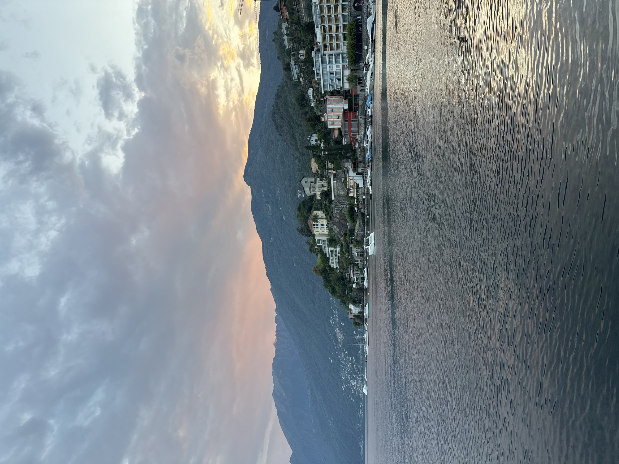 Quiet lakeside evening in Ascona, Switzerland