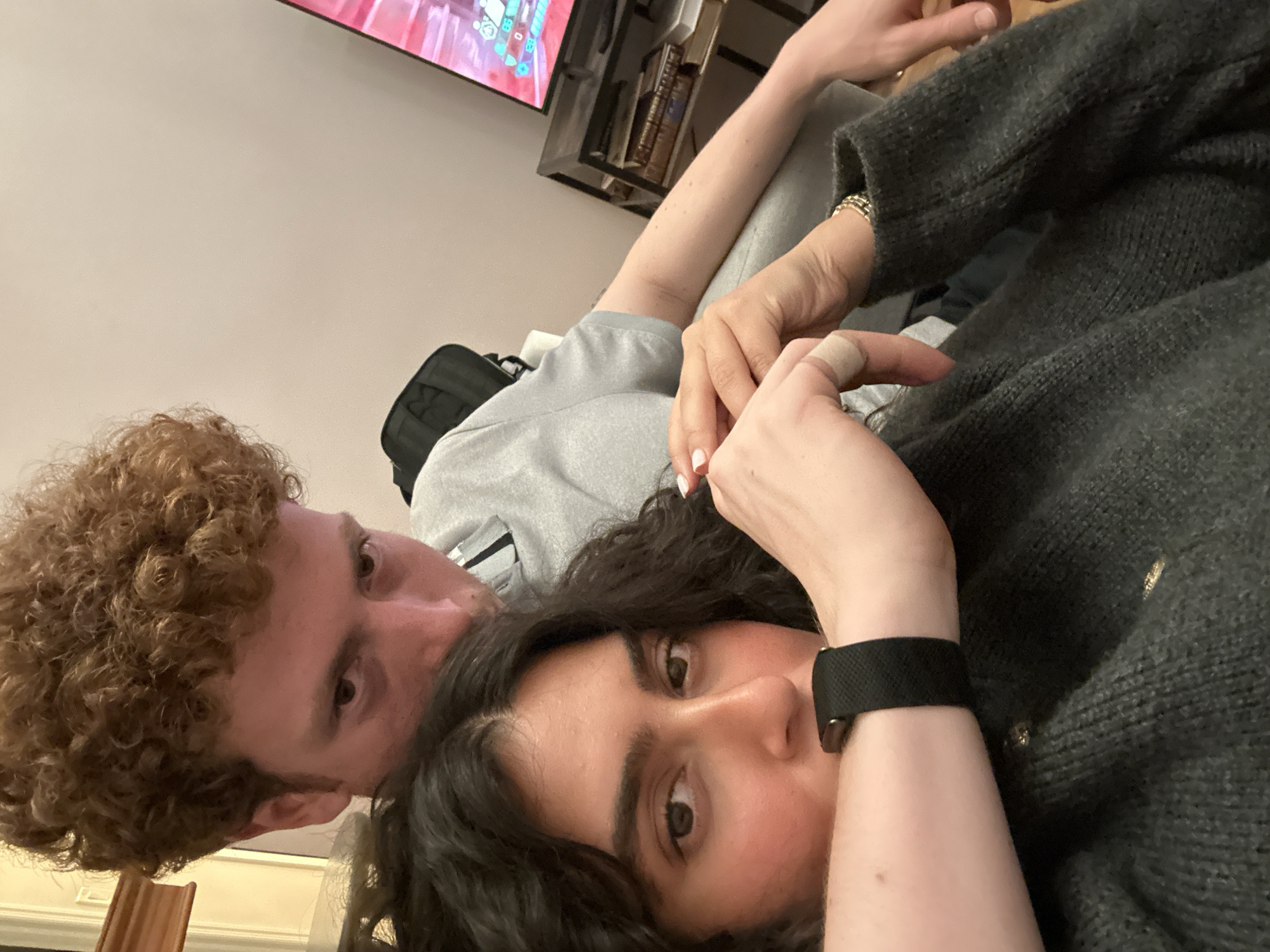 Couple shares intimate moments in New York apartment