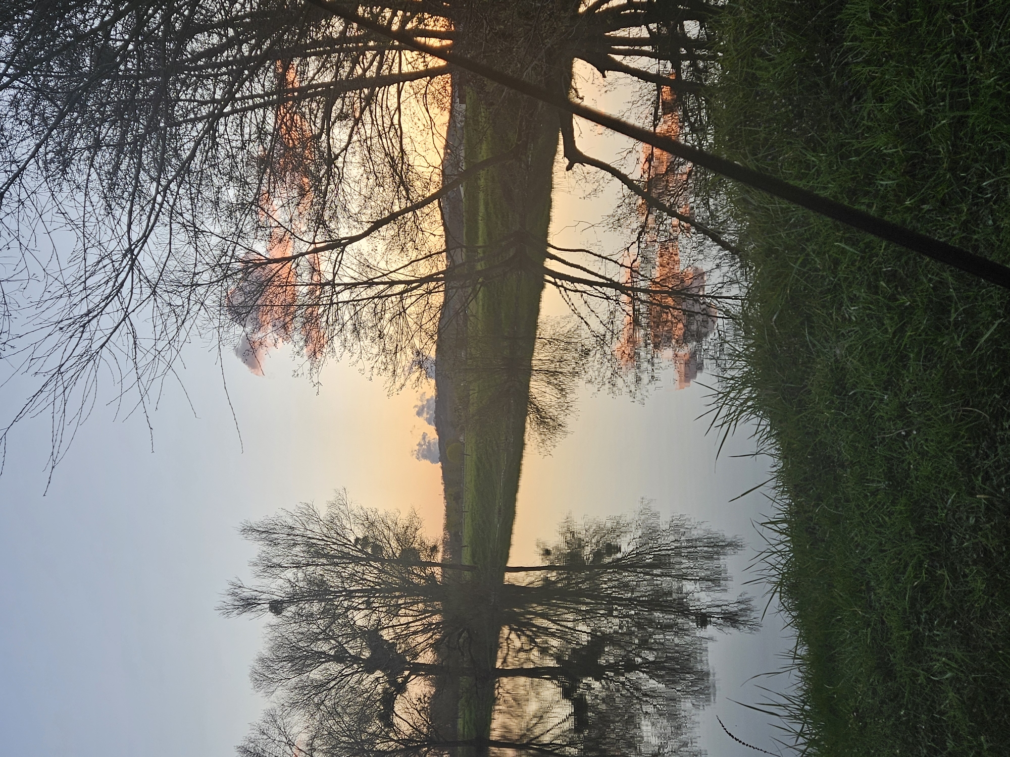 Sunset fishing session captured at lake in Gavisse, France