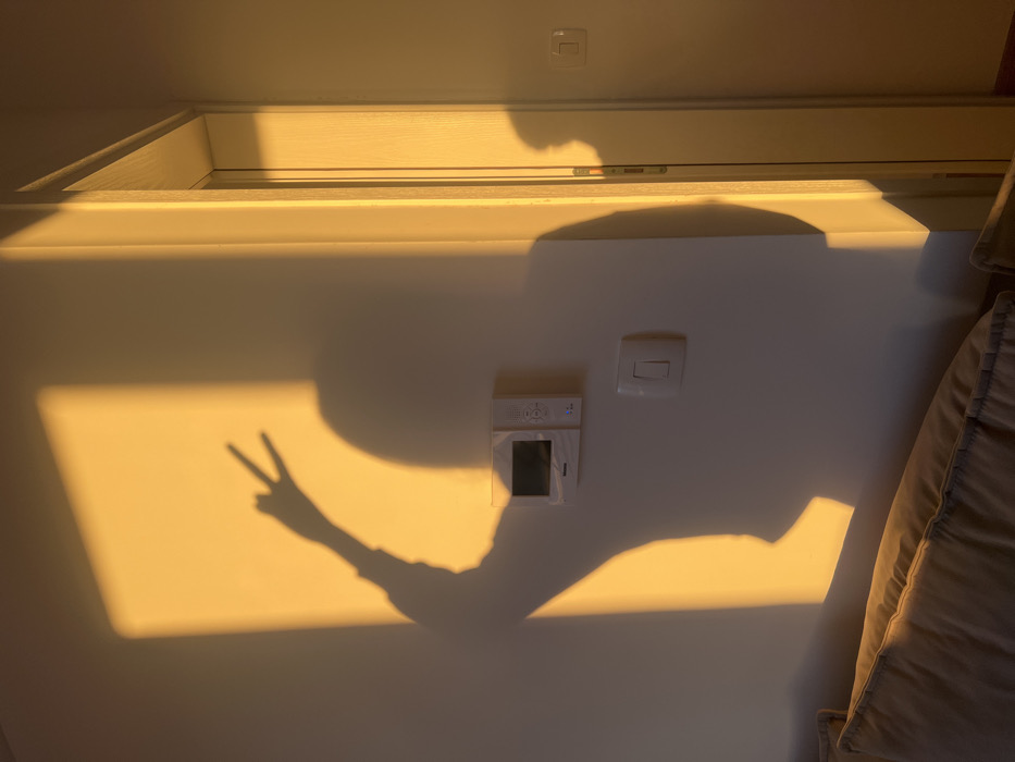 Woman's afternoon at home documented in Bar, Montenegro residence