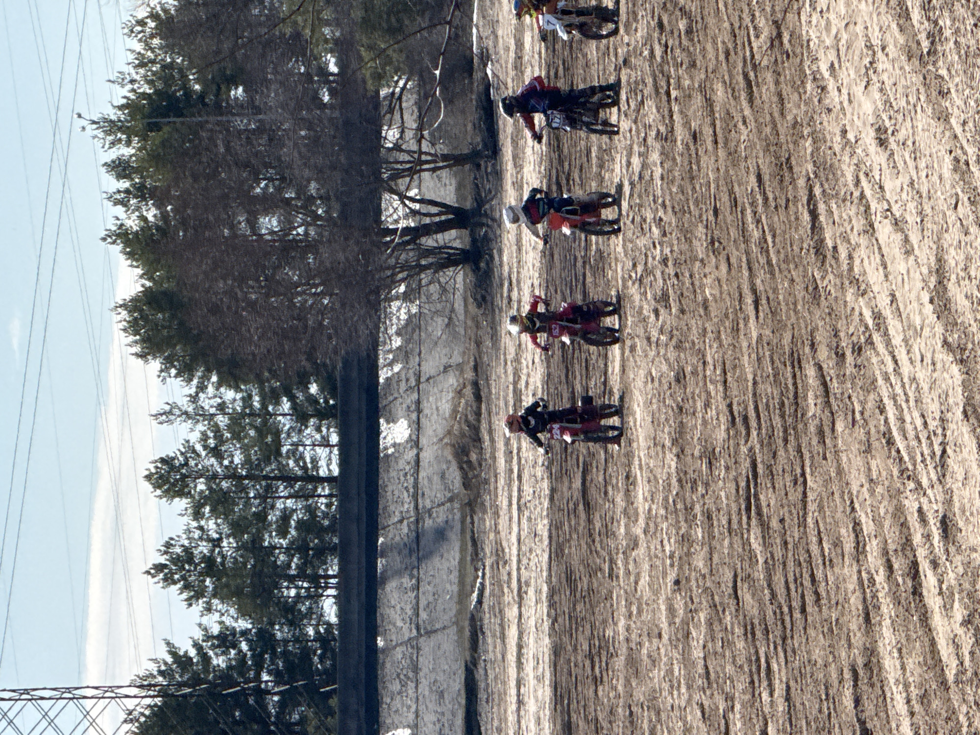 Youth motocross racing event held in Chaikovsky, Russia