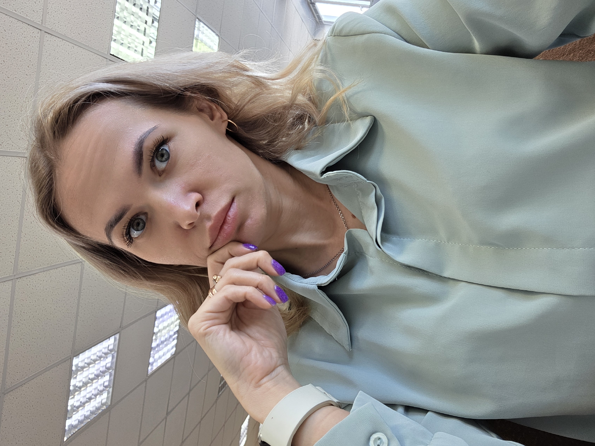 Morning personal moments documented in Chaikovsky, Russia