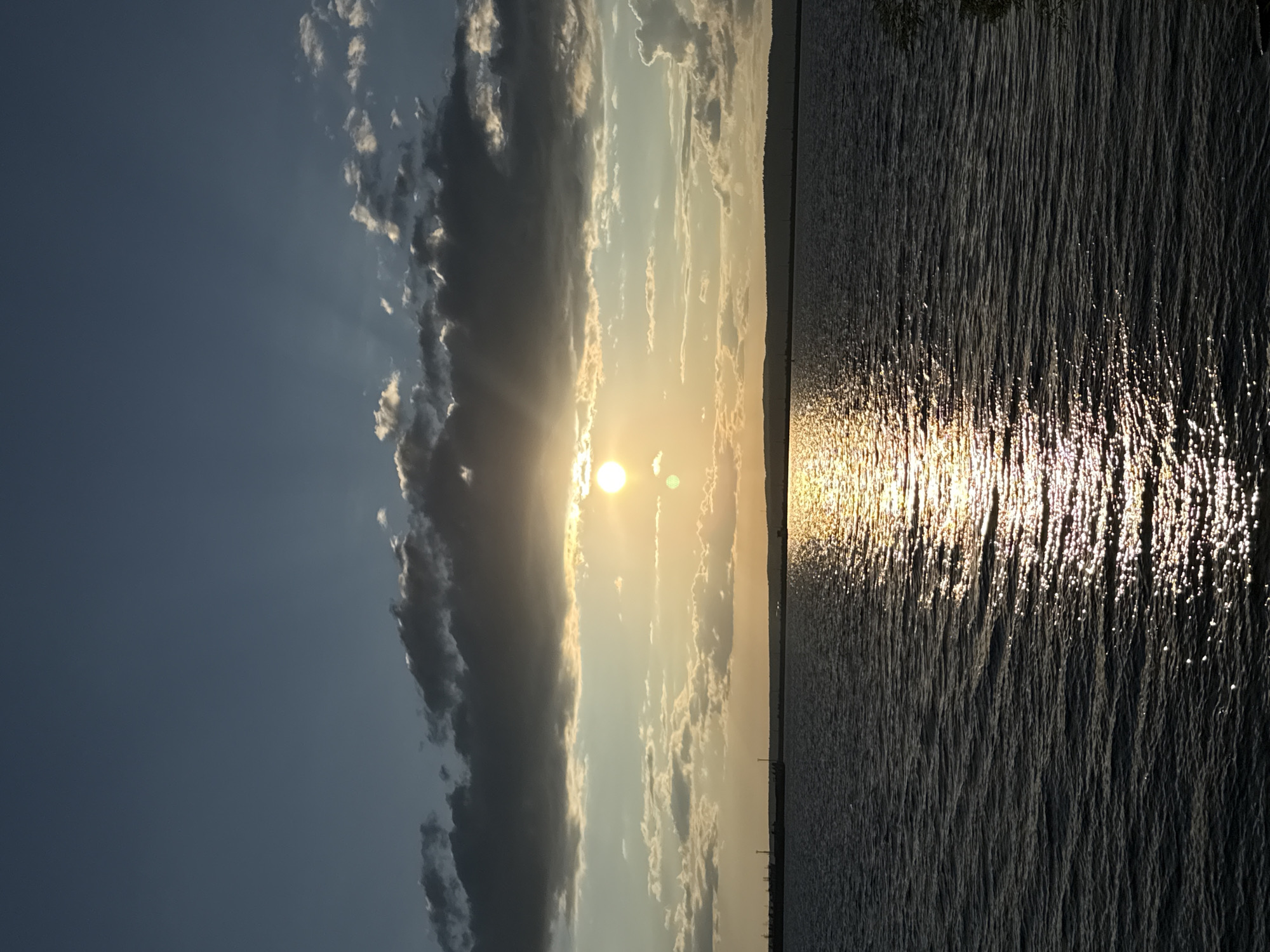 Sunset photography gathering draws observers to Kama River, Chaikovsky