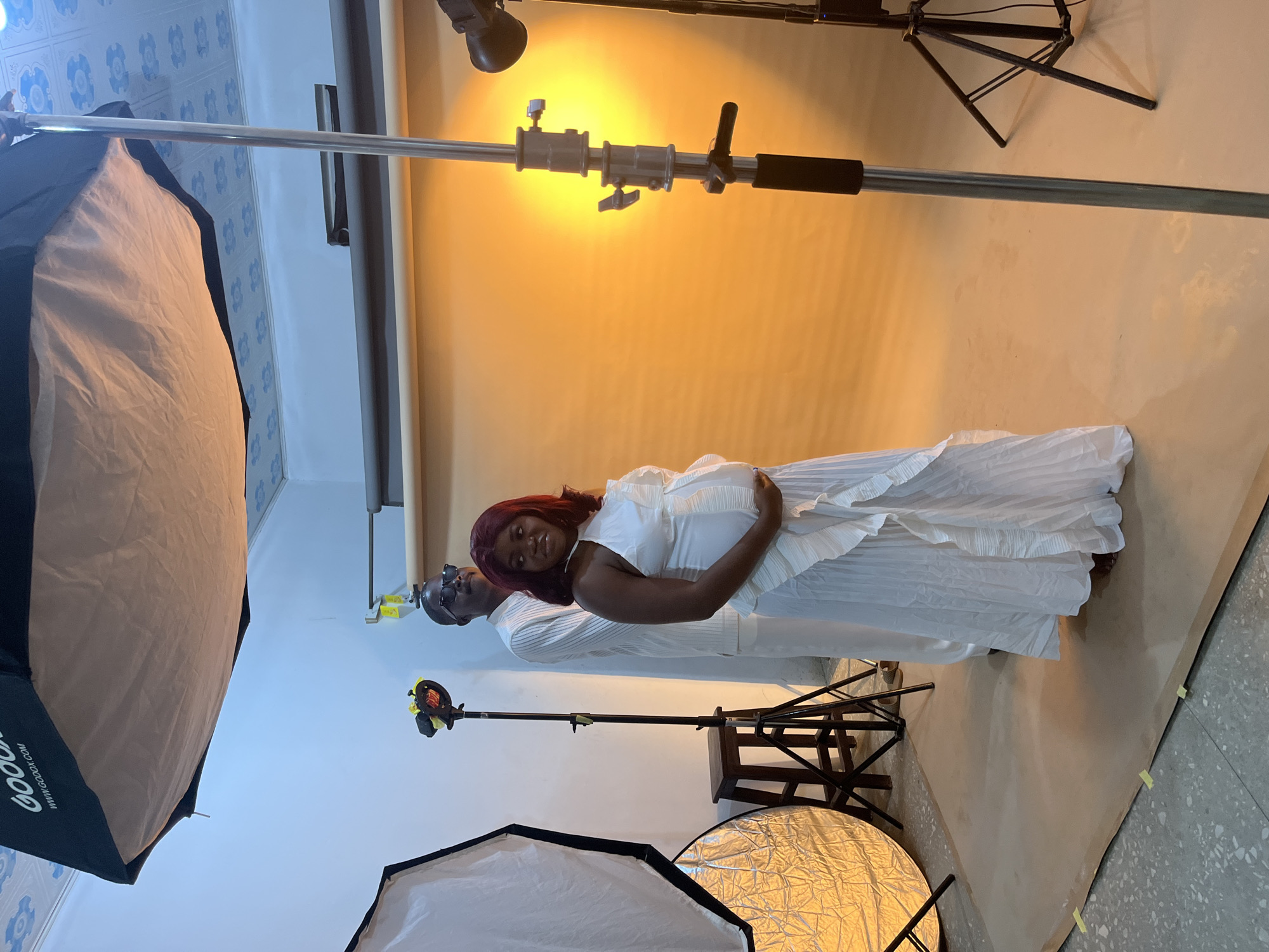 Photography studio in Nigeria conducts maternity portrait sessions