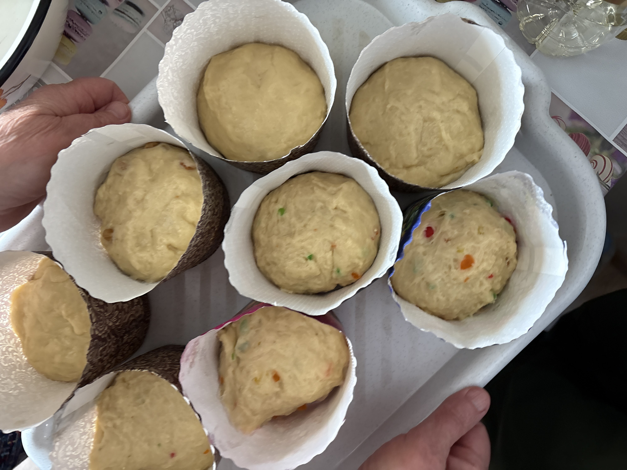 Easter cake preparation witnessed in Ust-Ilimsk, Russia
