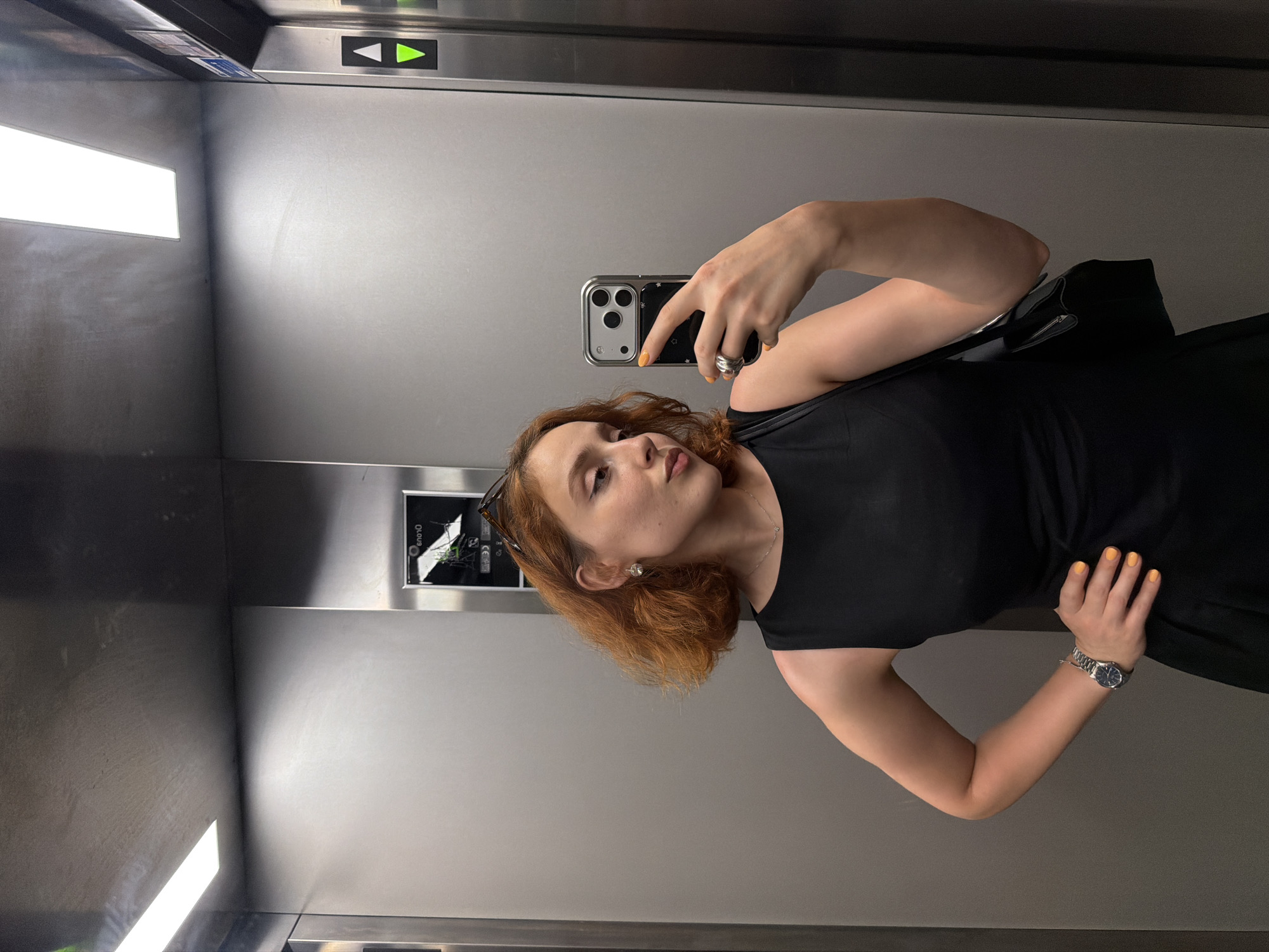 Selfie series across Strasbourg indoors and out, midday