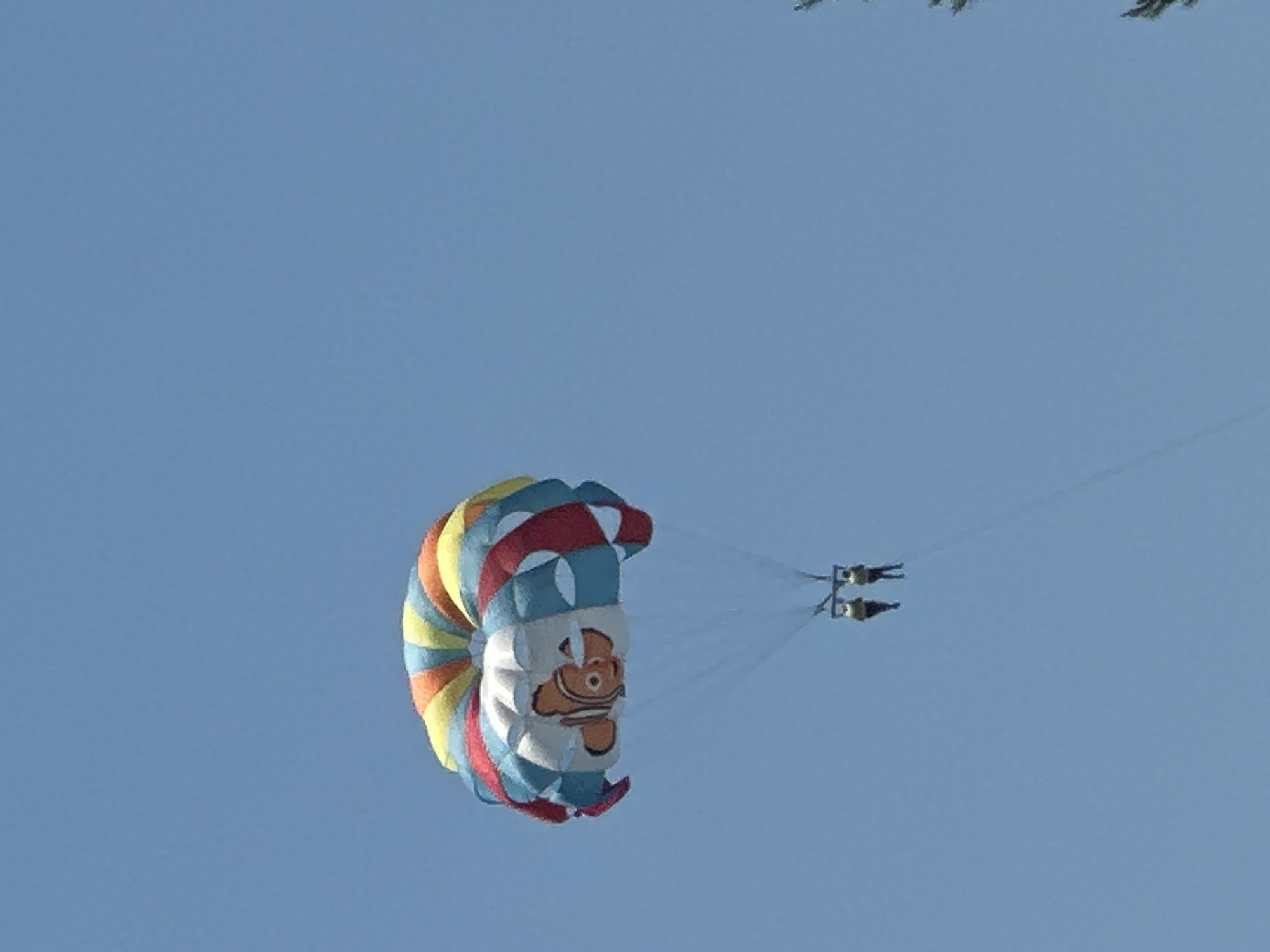 Parasailing and beach life along the Montenegro Riviera