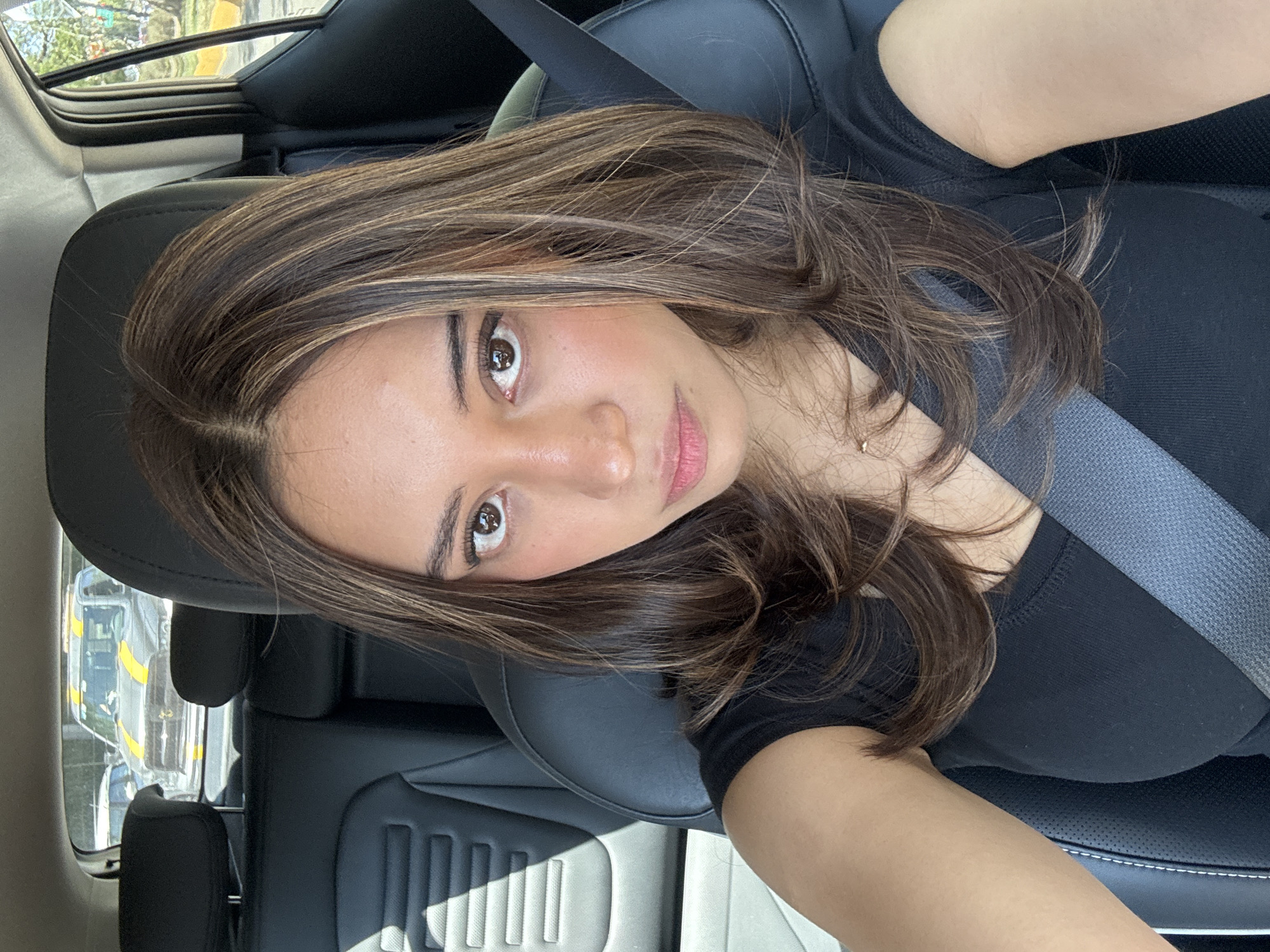 Woman observed in driver's seat in Puebla, Mexico