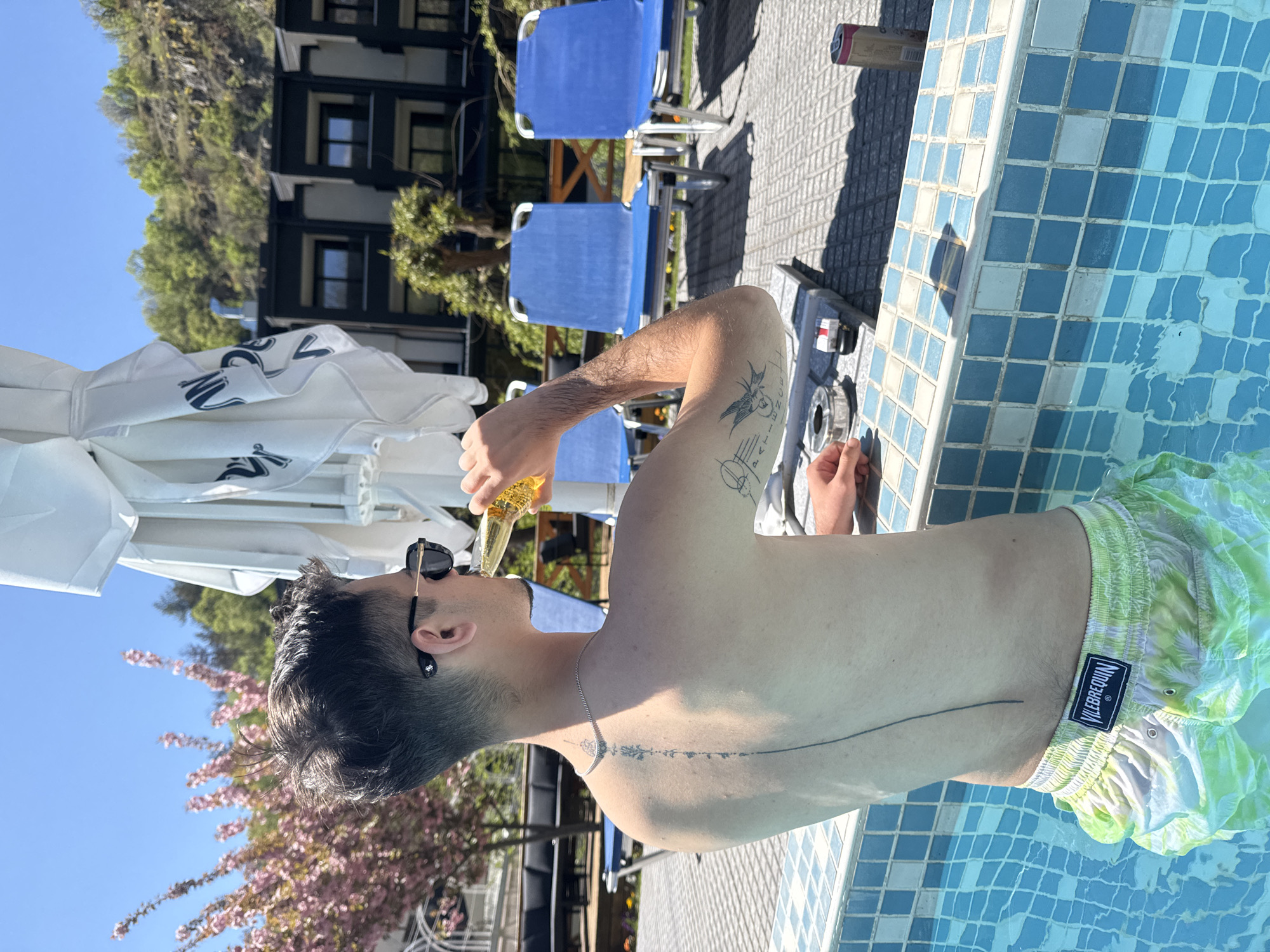 Pool activities captured in Marchevo, Bulgaria