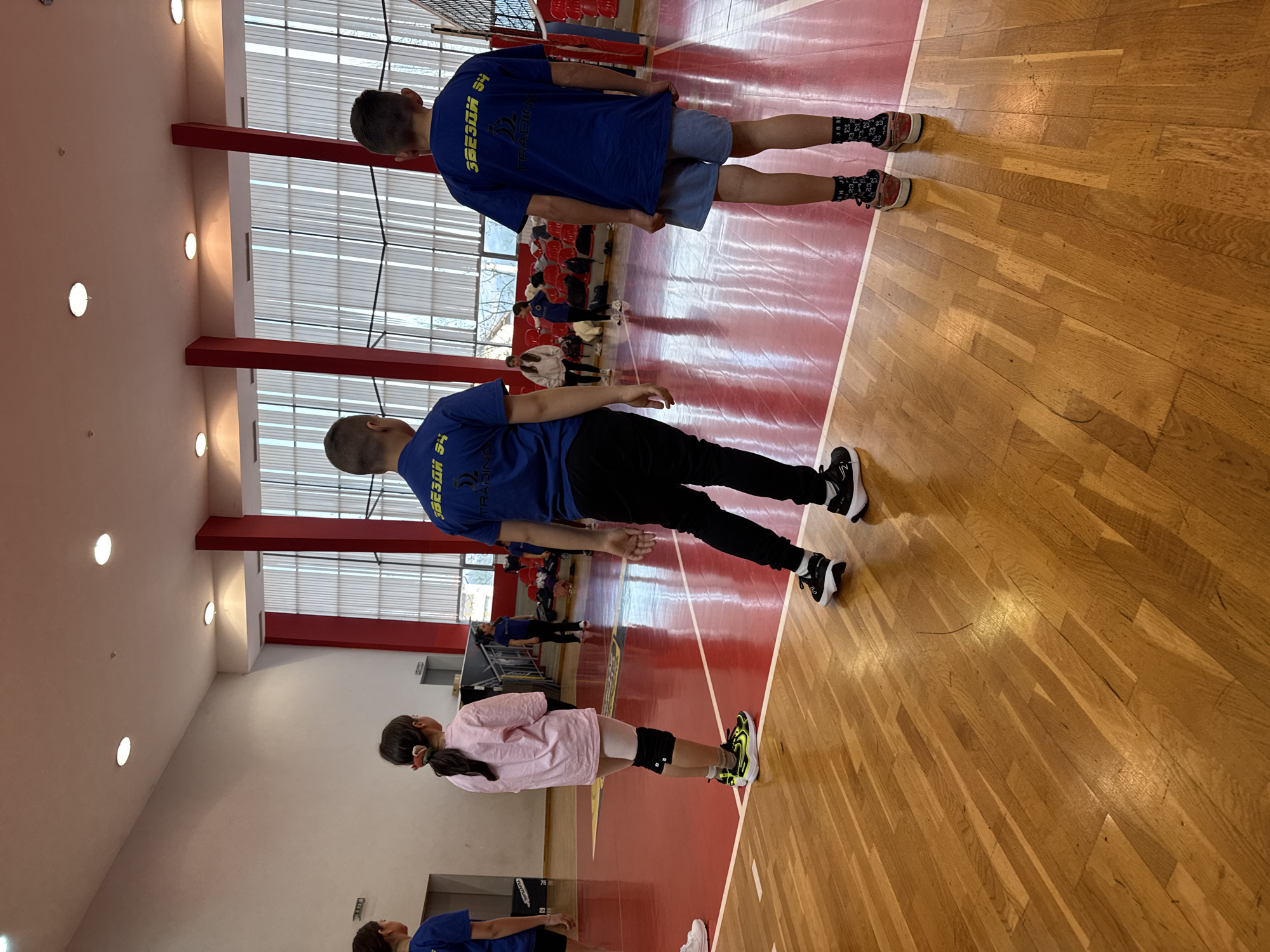 Youth sports training session held at Etropole gymnasium