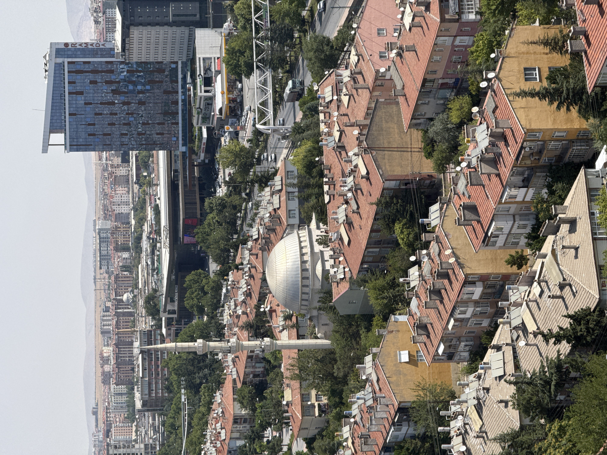 Caged birds and city views from a Konya morning