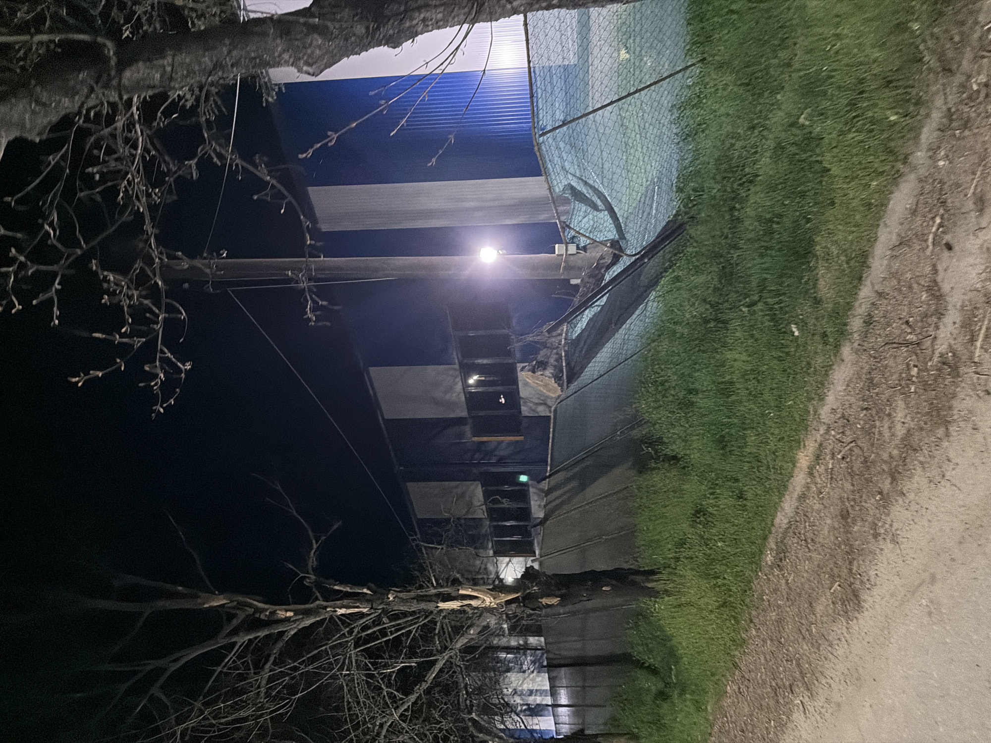 Nighttime street scenes captured in Panagyurishte, Bulgaria