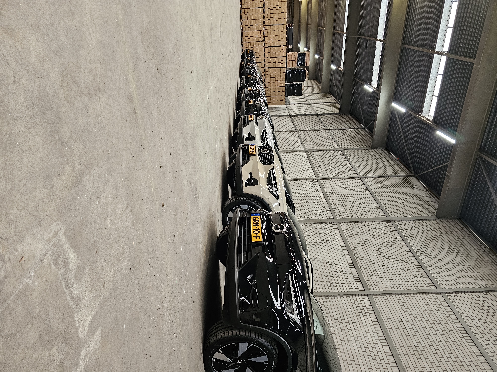 New Volvo fleet spotted in Spijkenisse warehouse facility