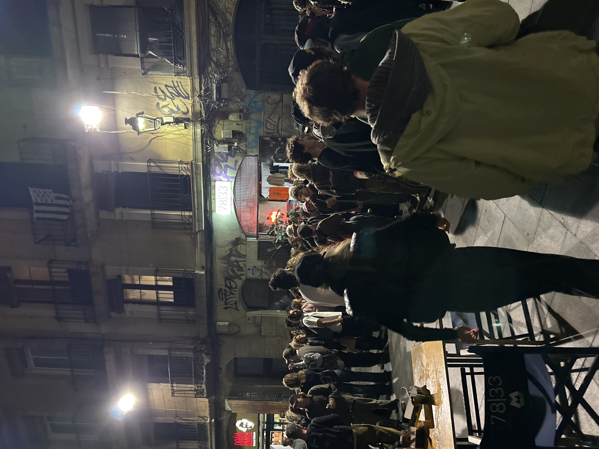 Barcelona nightlife scenes captured across multiple venues Friday evening
