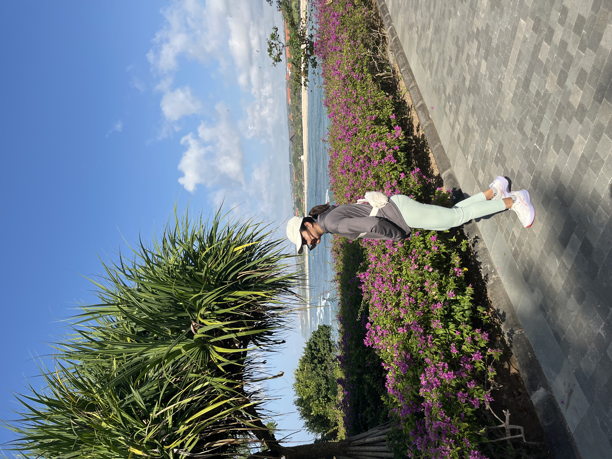 Sunny beach day at Kuta Selatan, Bali