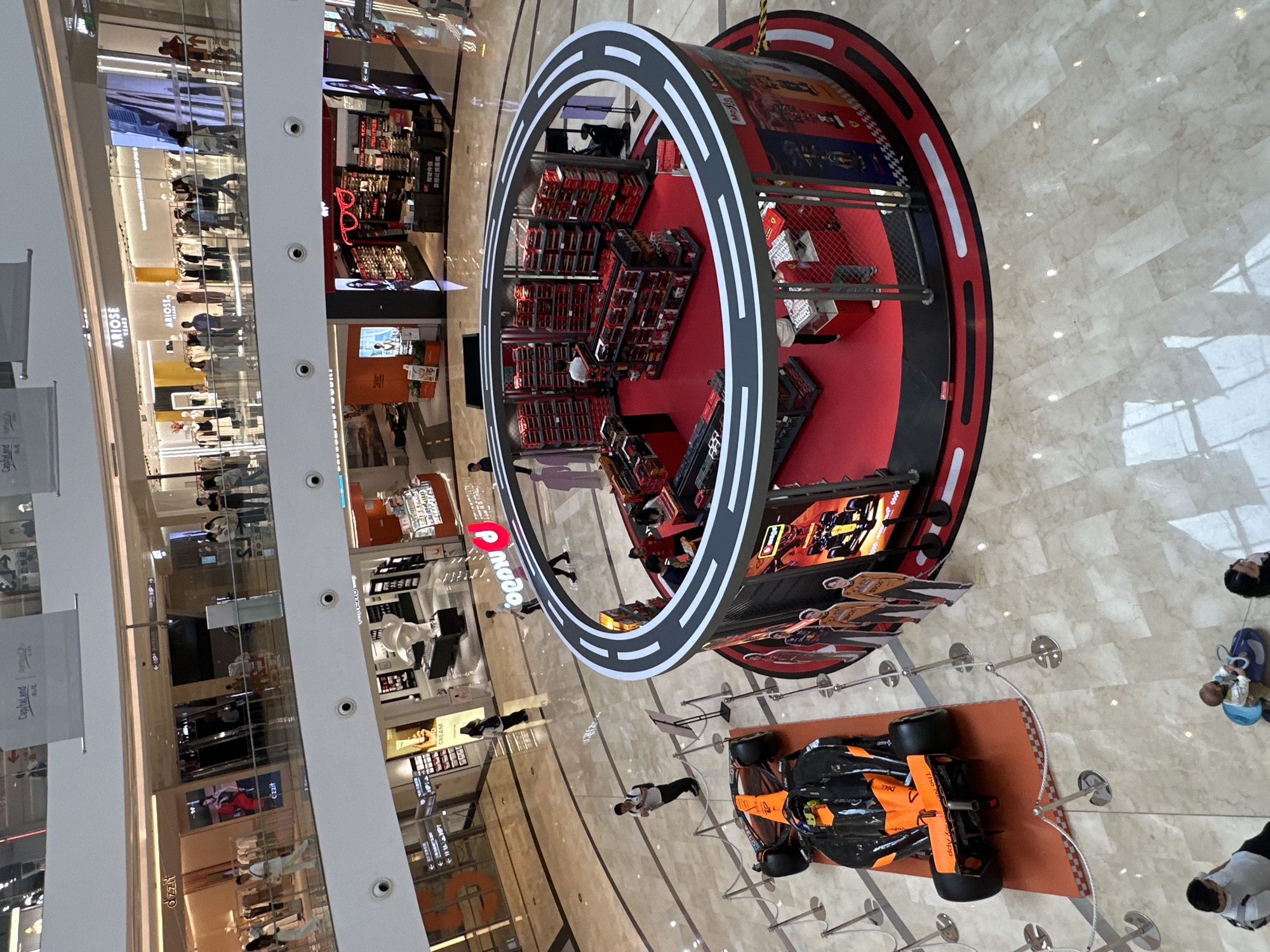 McLaren F1 Car Displayed at Chongqing Shopping Mall