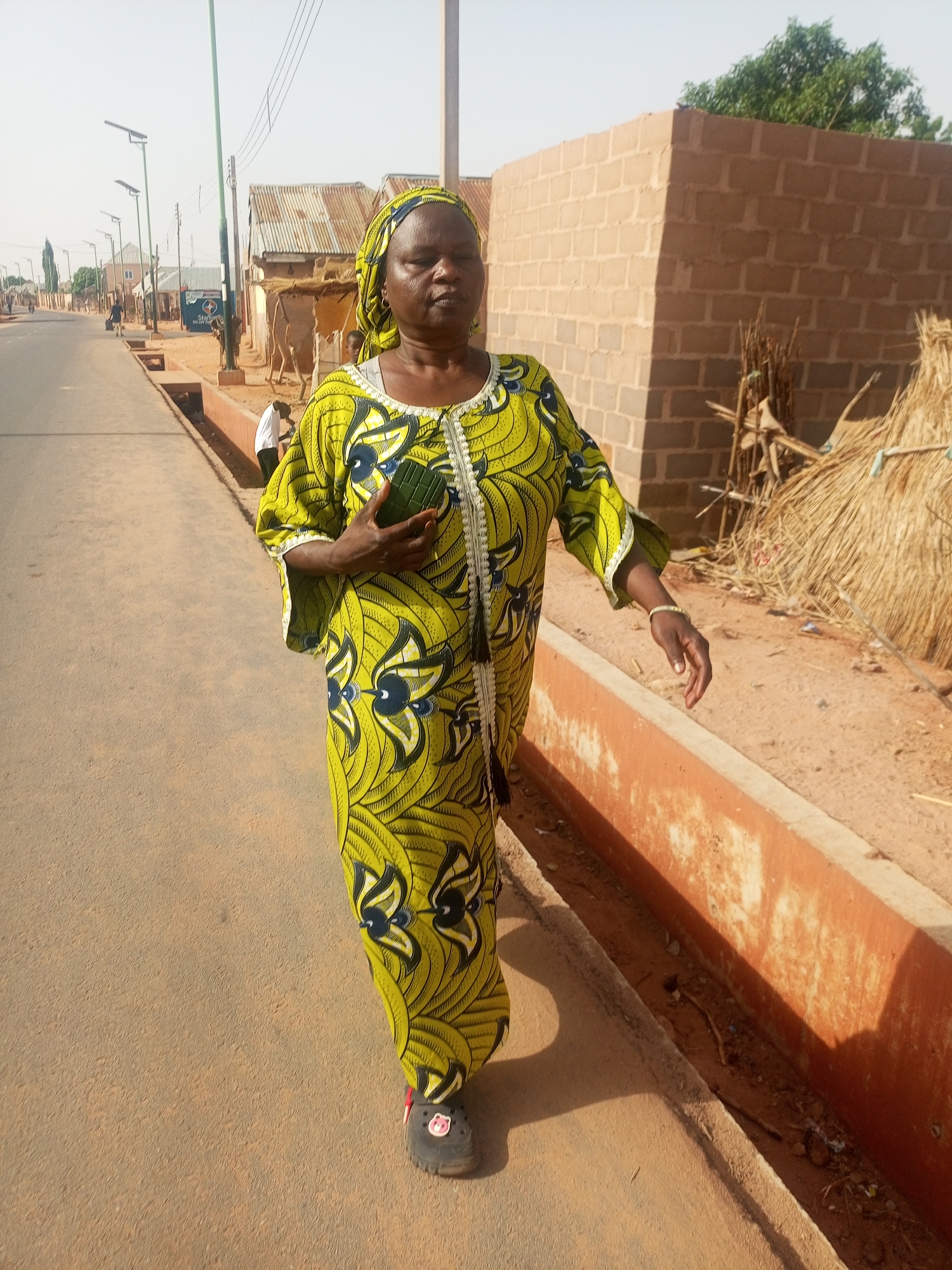 Morning street life documented in Timia, Niger marketplace