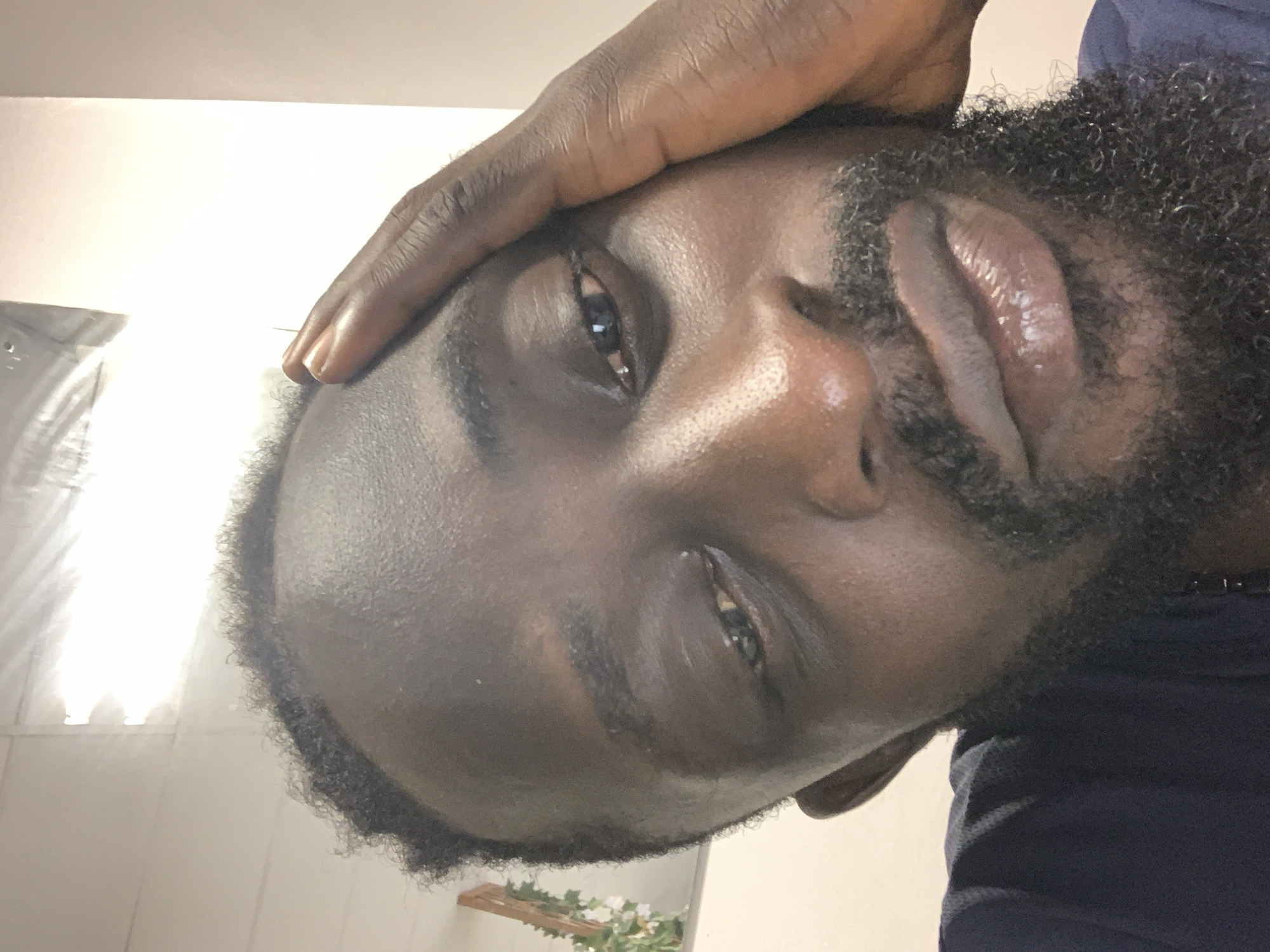 Man photographed in portrait session in Lekki, Nigeria
