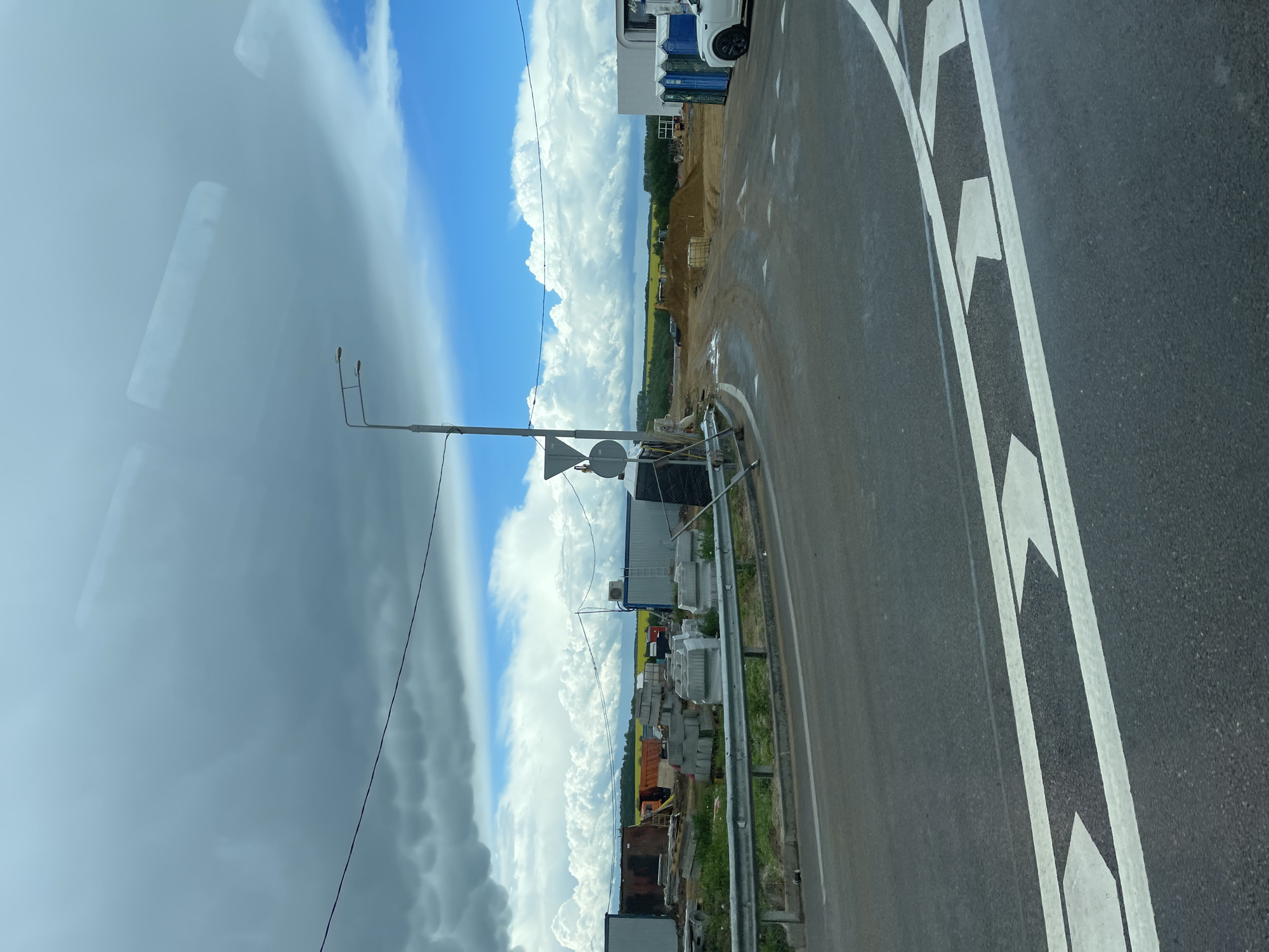 Construction activity observed in Umryshenka, Russia