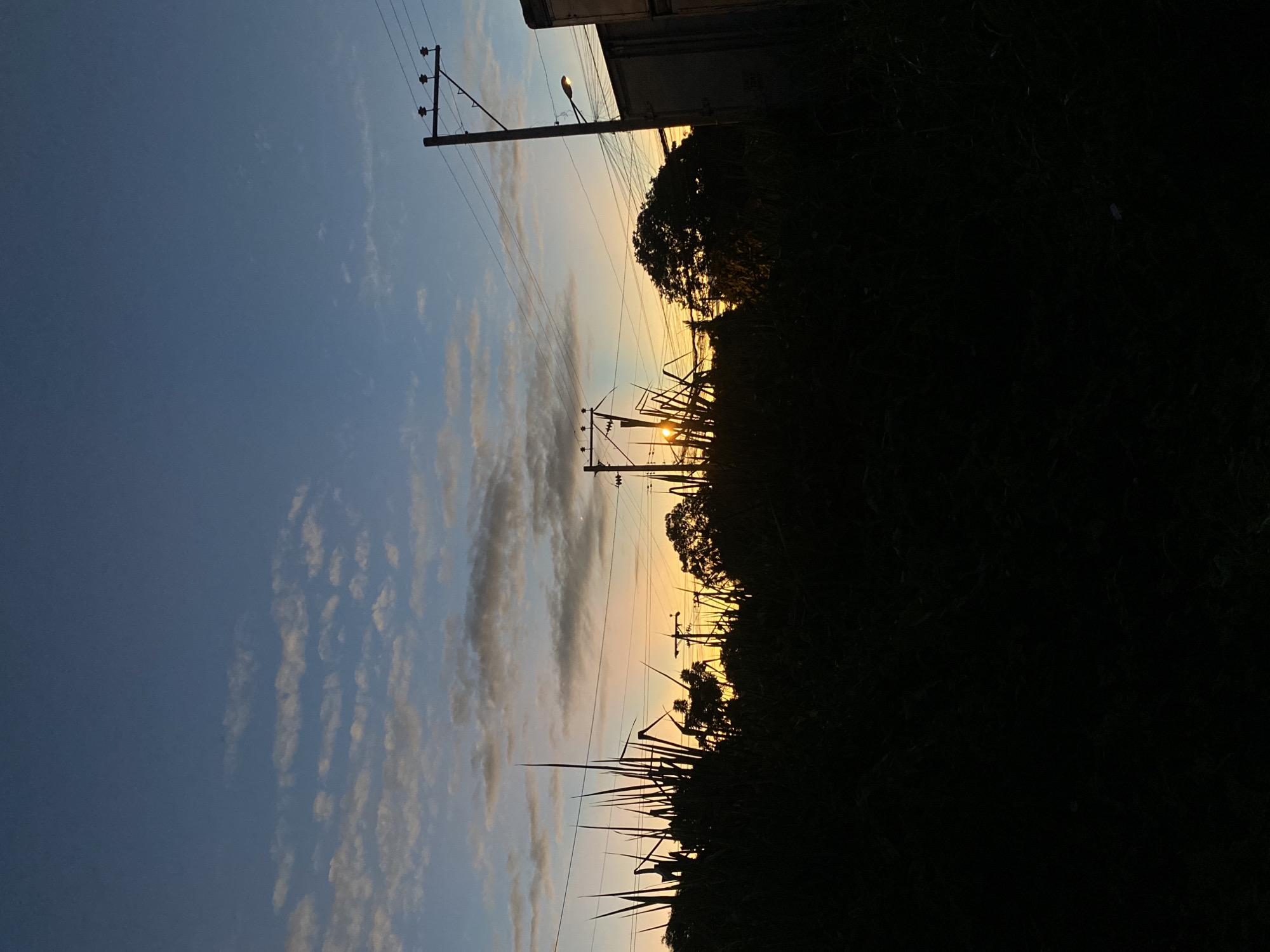 Dusk settles over Deca Homes Talomo, Davao City