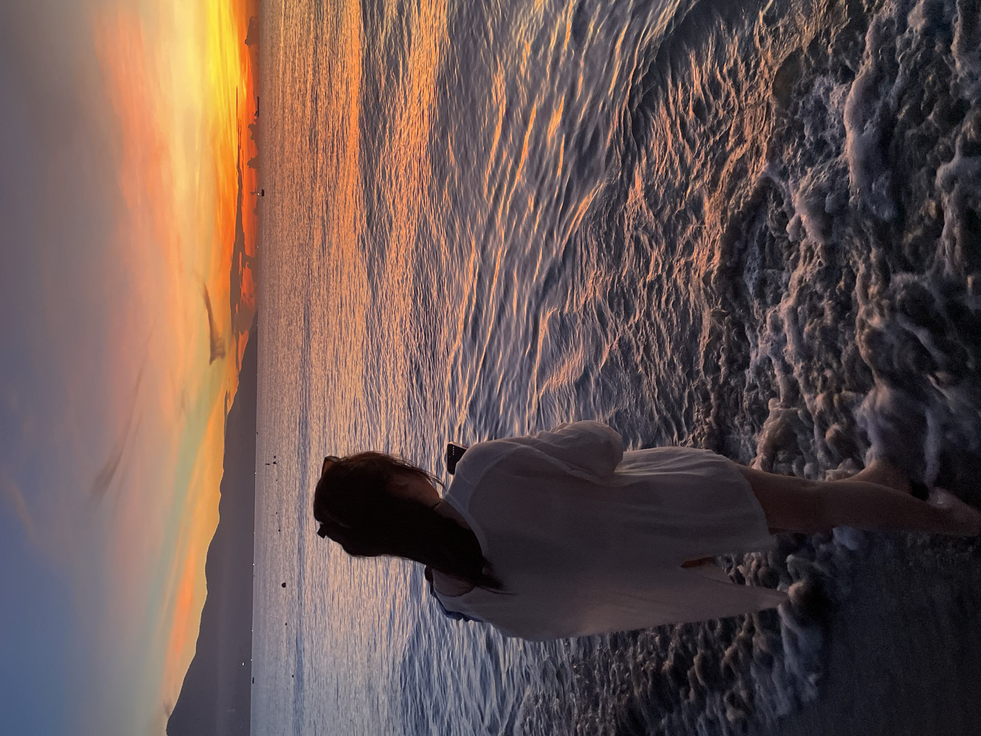 Golden hour on Mỹ Khê Beach, Đà Nẵng
