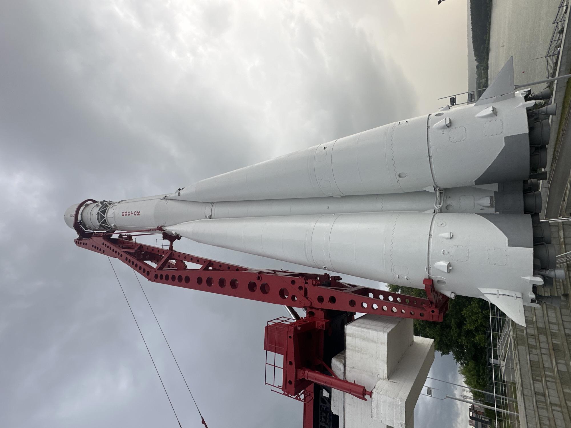Exploring Kaluga's space museum and its outdoor Vostok rocket