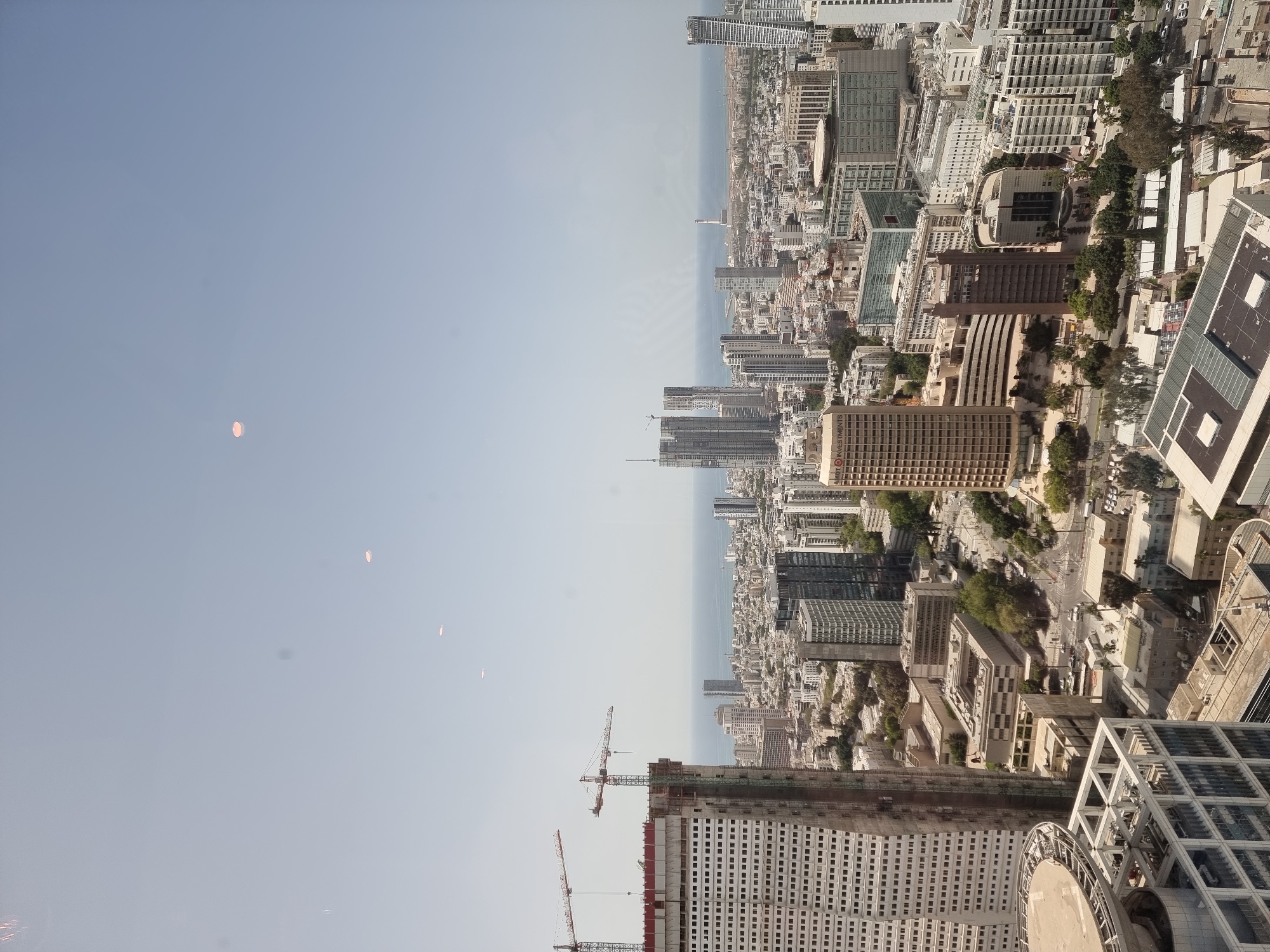 Tel Aviv cityscape documented from multiple elevated viewpoints