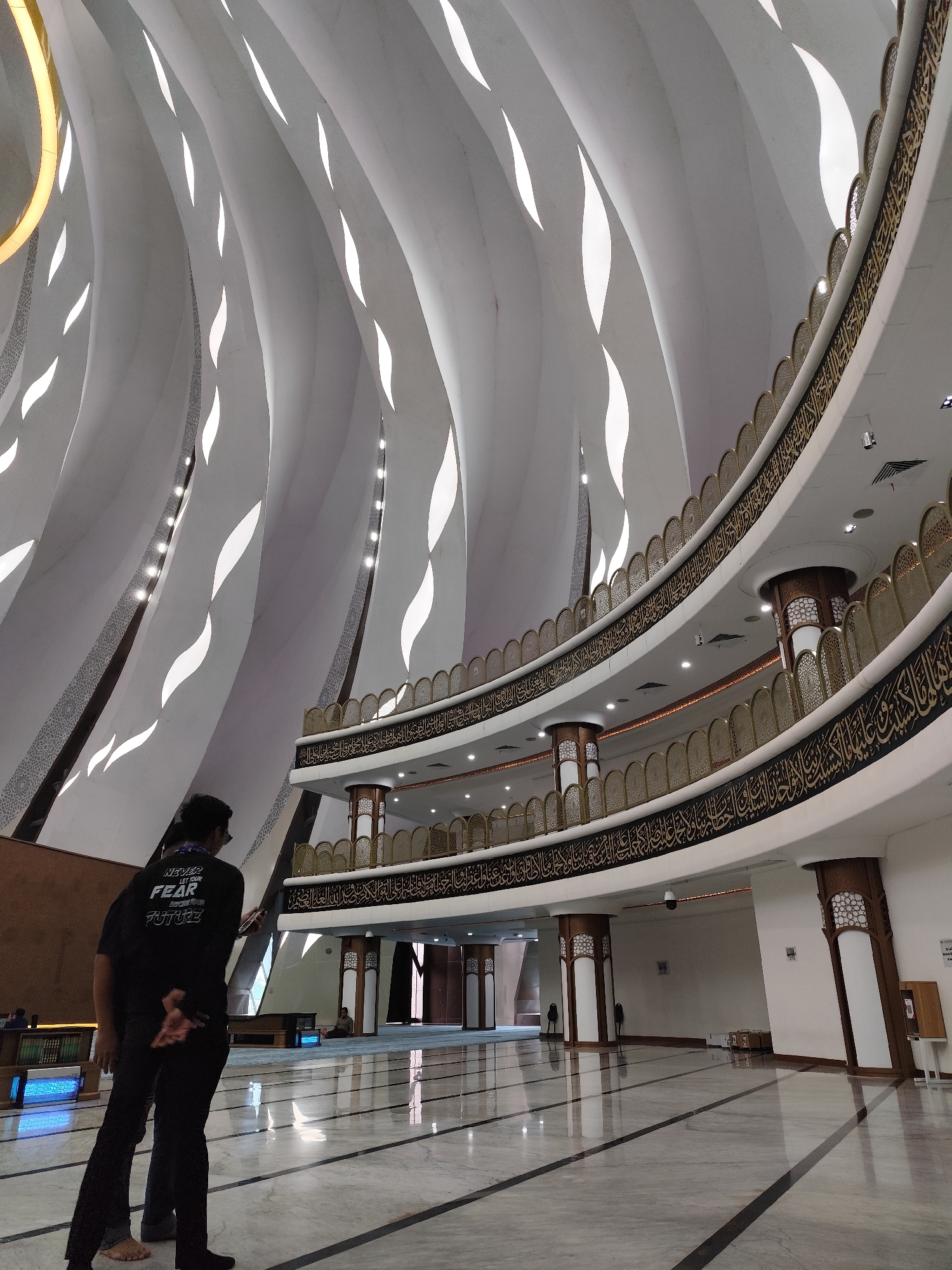 Exploring Nusantara's national mosque and surrounding architecture