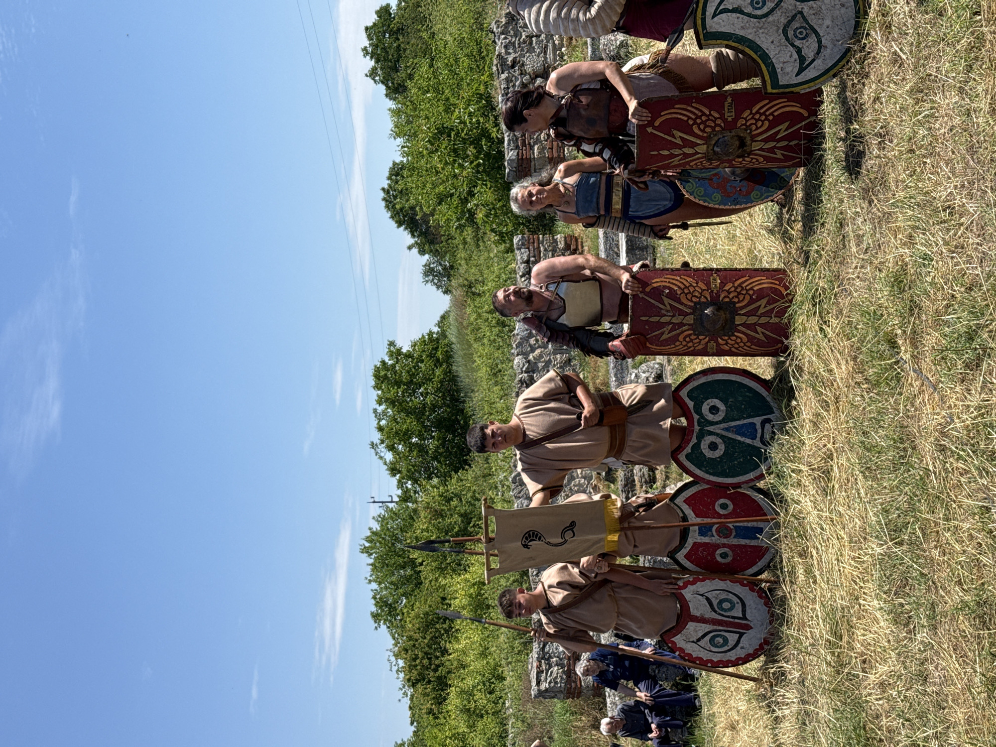 Roman historical reenactment draws crowds in Gigen, Bulgaria