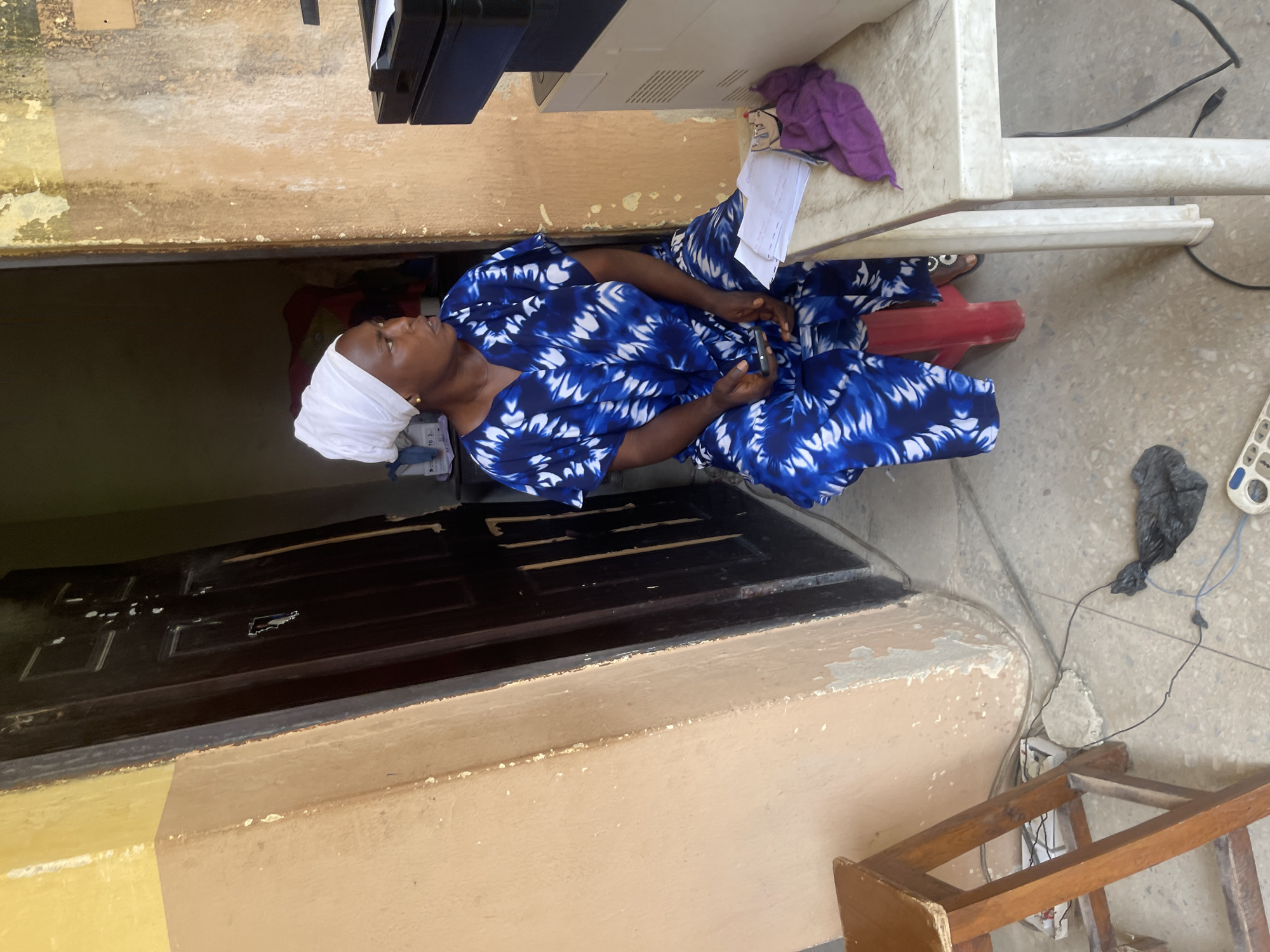 Morning life across a Nigerian market town and its surroundings