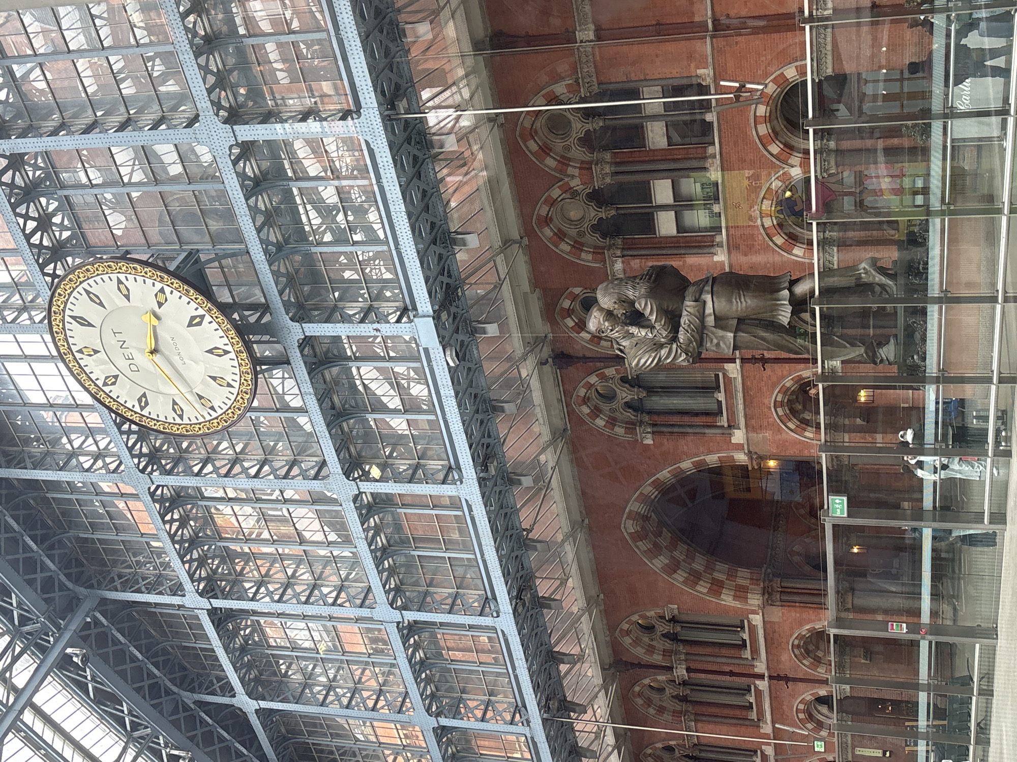 Witness documents St. Pancras station architecture and luxury cars