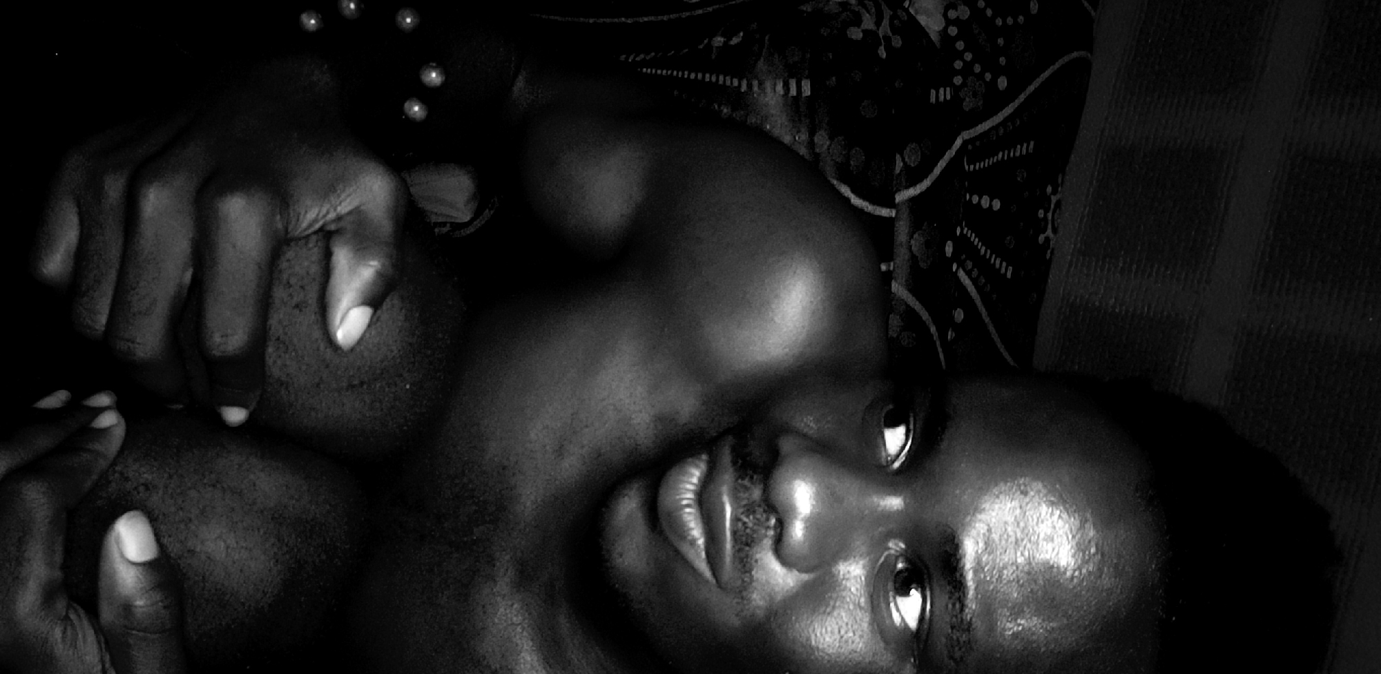 Black and white portraits captured in Narayi, Nigeria