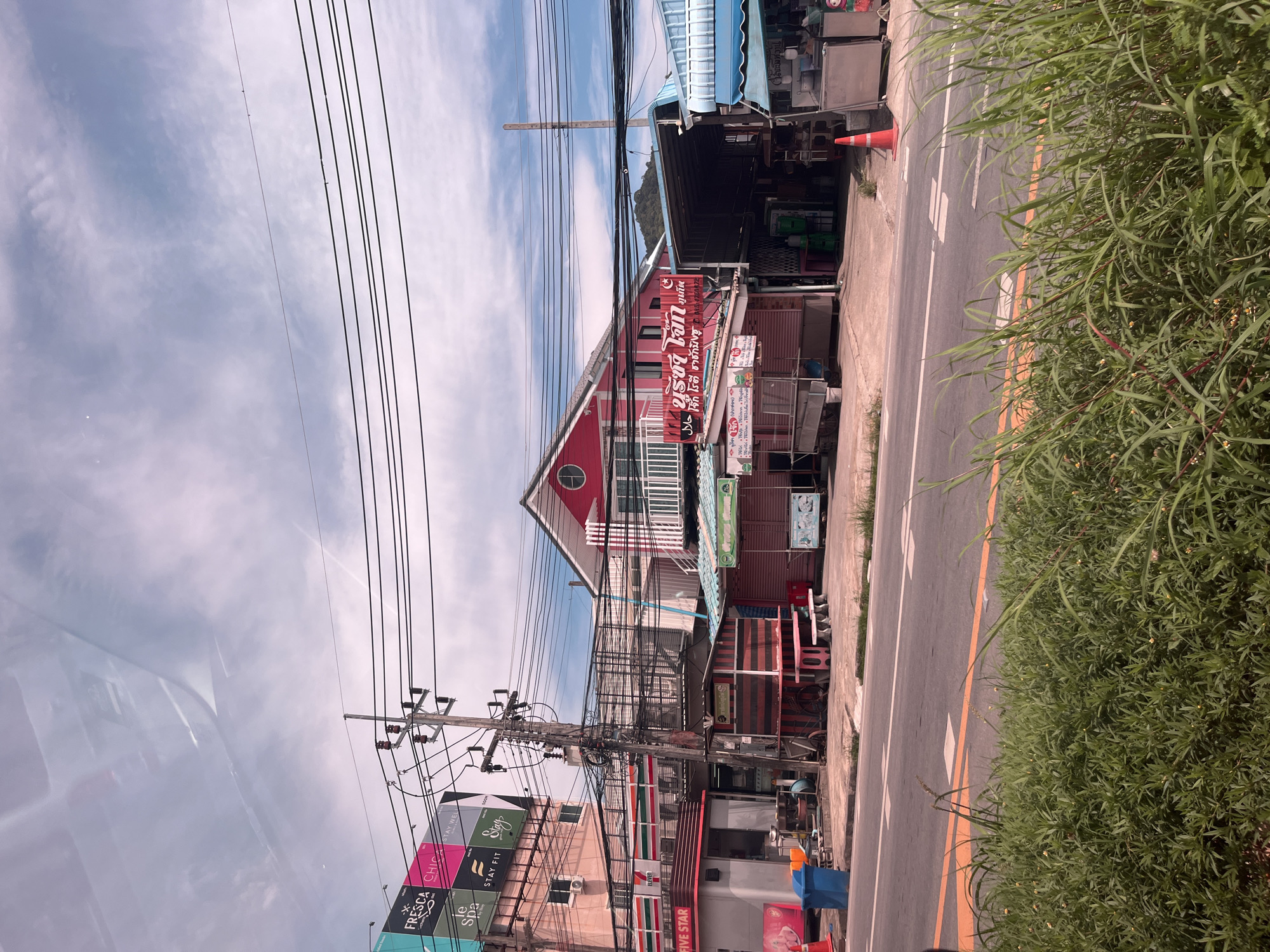 Daily street life captured in Rawai, Thailand