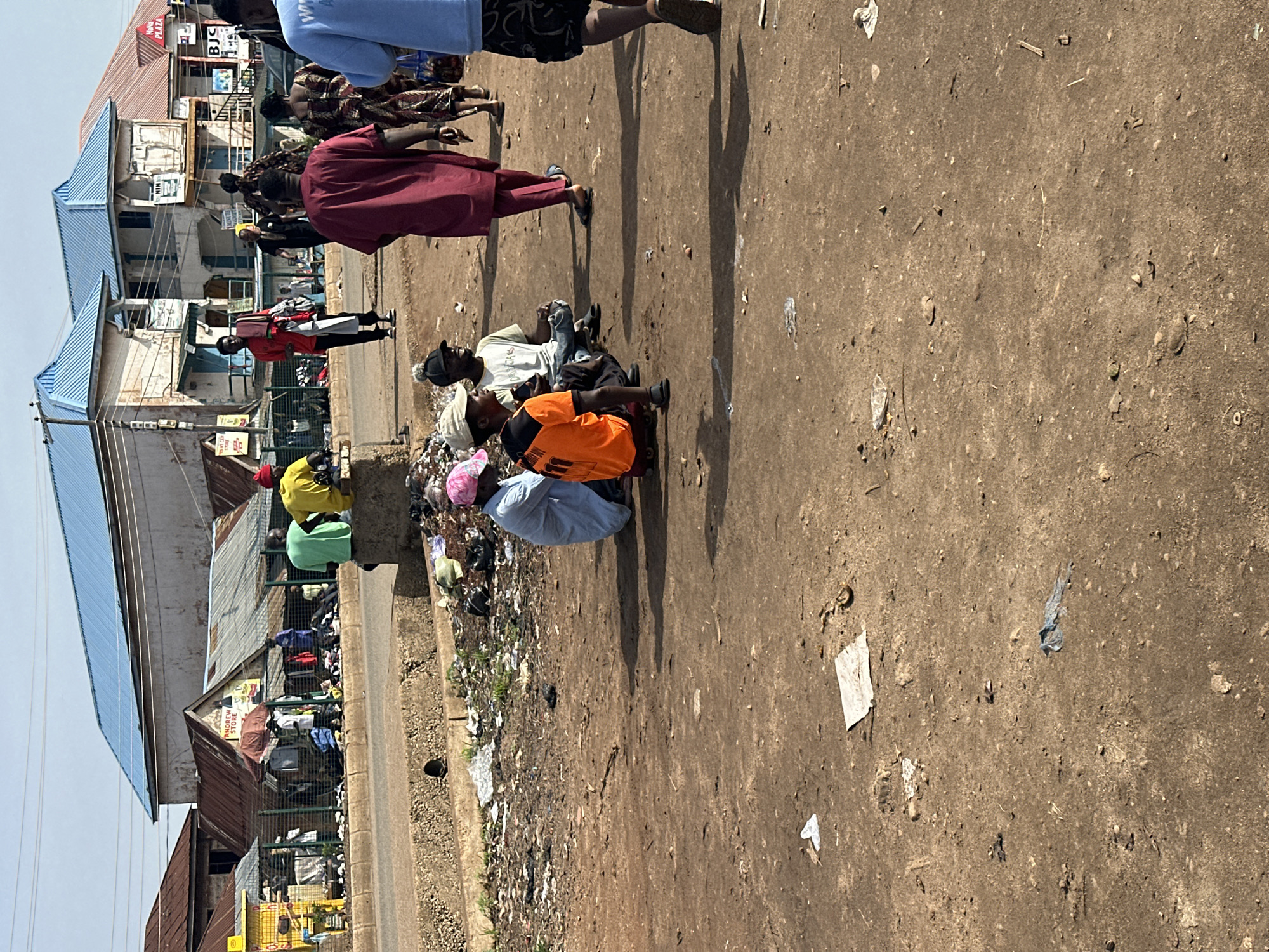 Street life and commerce in Bukuru Nigeria