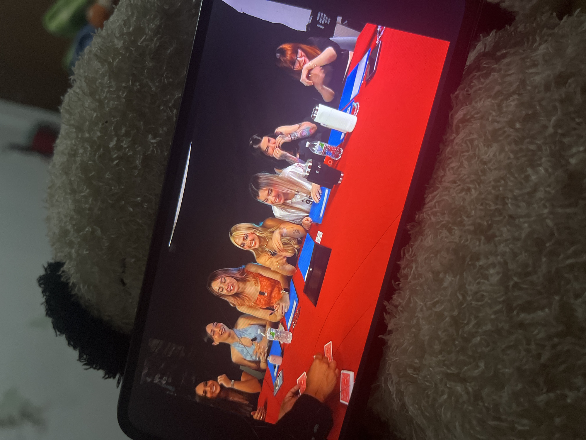 Women's card game captured on mobile video in Venezuela