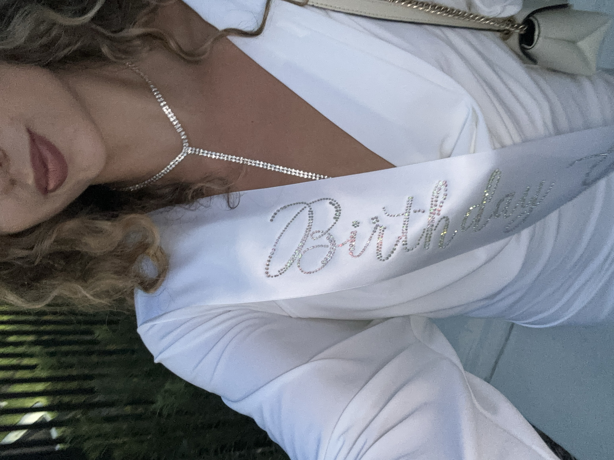 Birthday celebration in Hallandale Beach with party attire