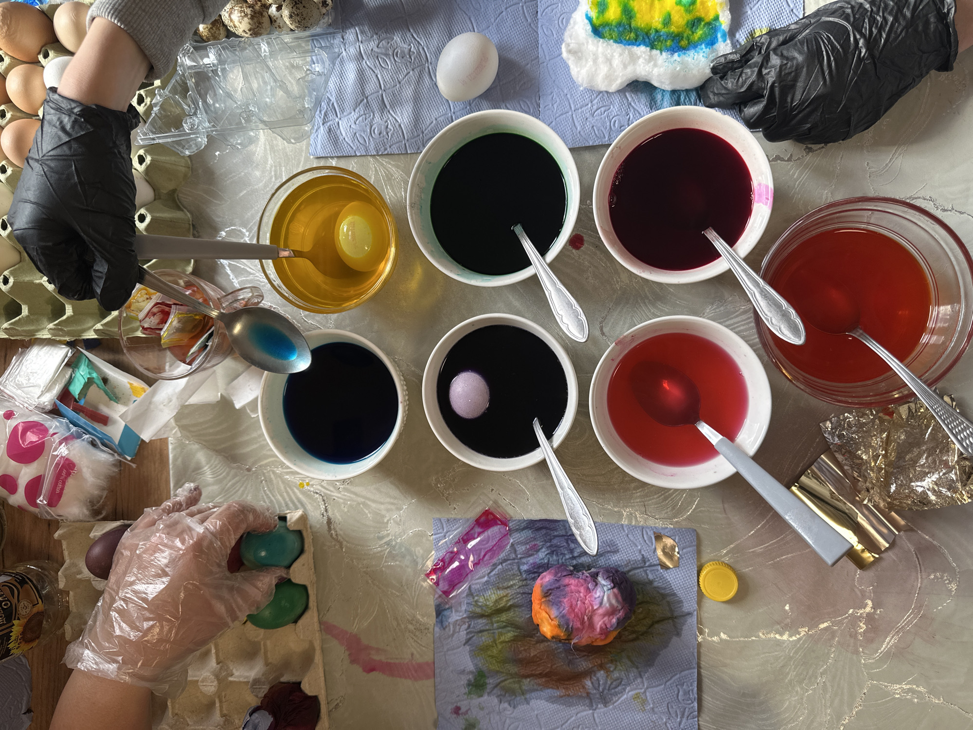 Easter egg dyeing documented in Cherven Breg, Bulgaria