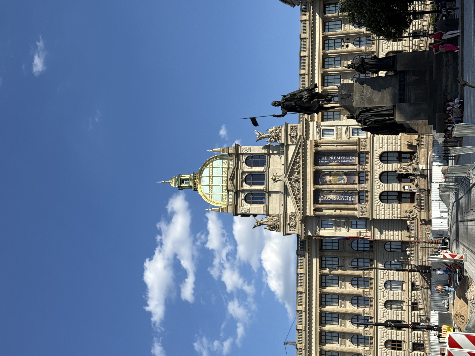 Afternoon stroll through Prague's historic center, landmarks and all