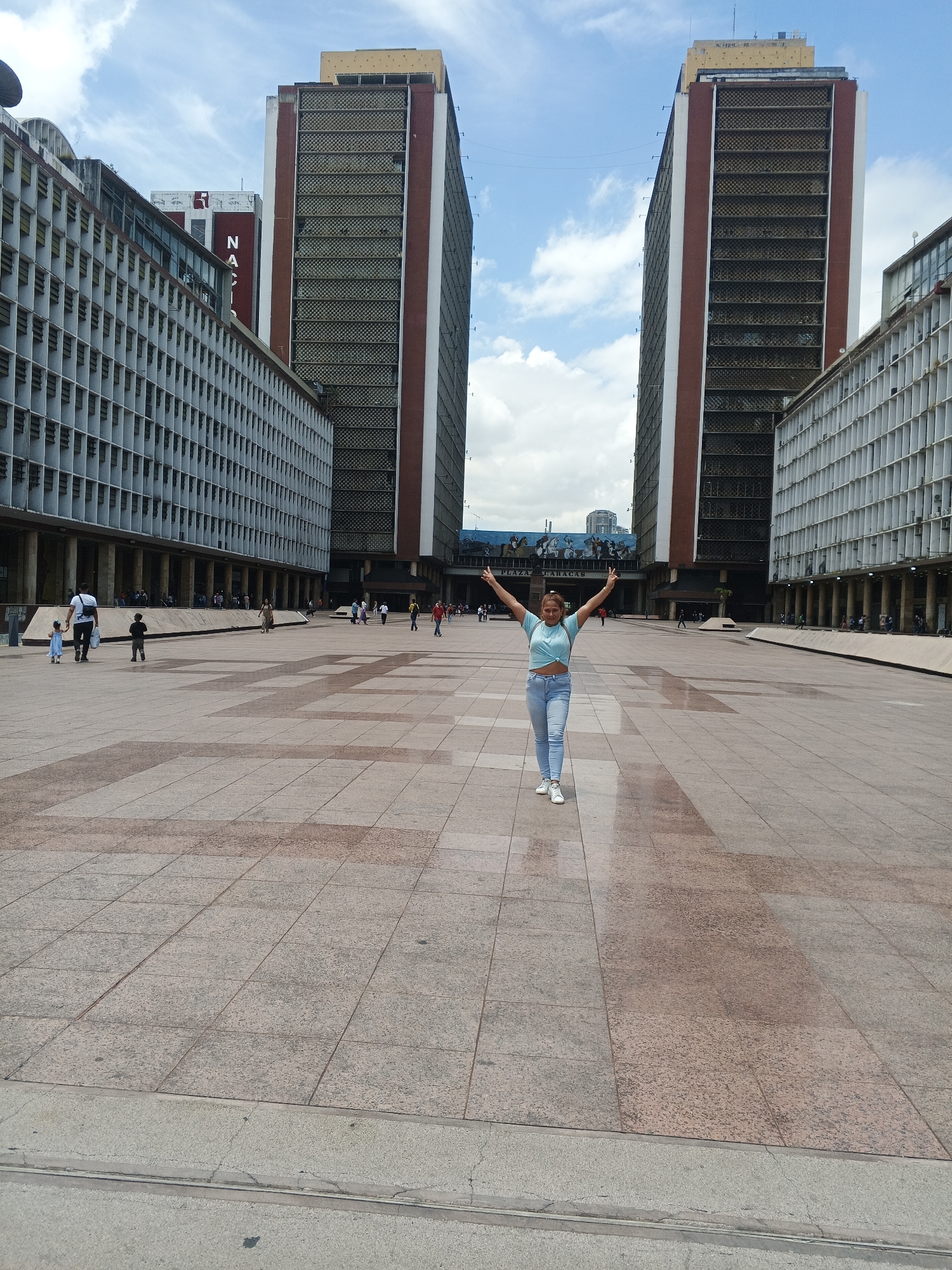 Afternoon documentation of central Caracas plazas and cathedral