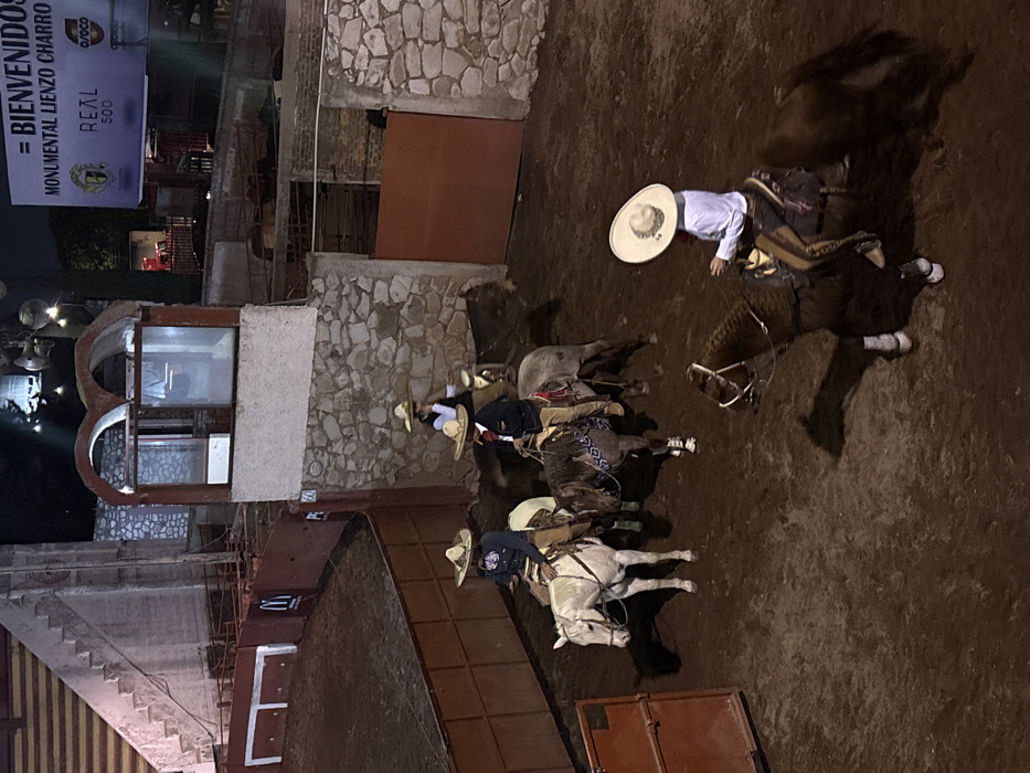 Traditional Mexican rodeo draws crowds in nighttime Puebla arena