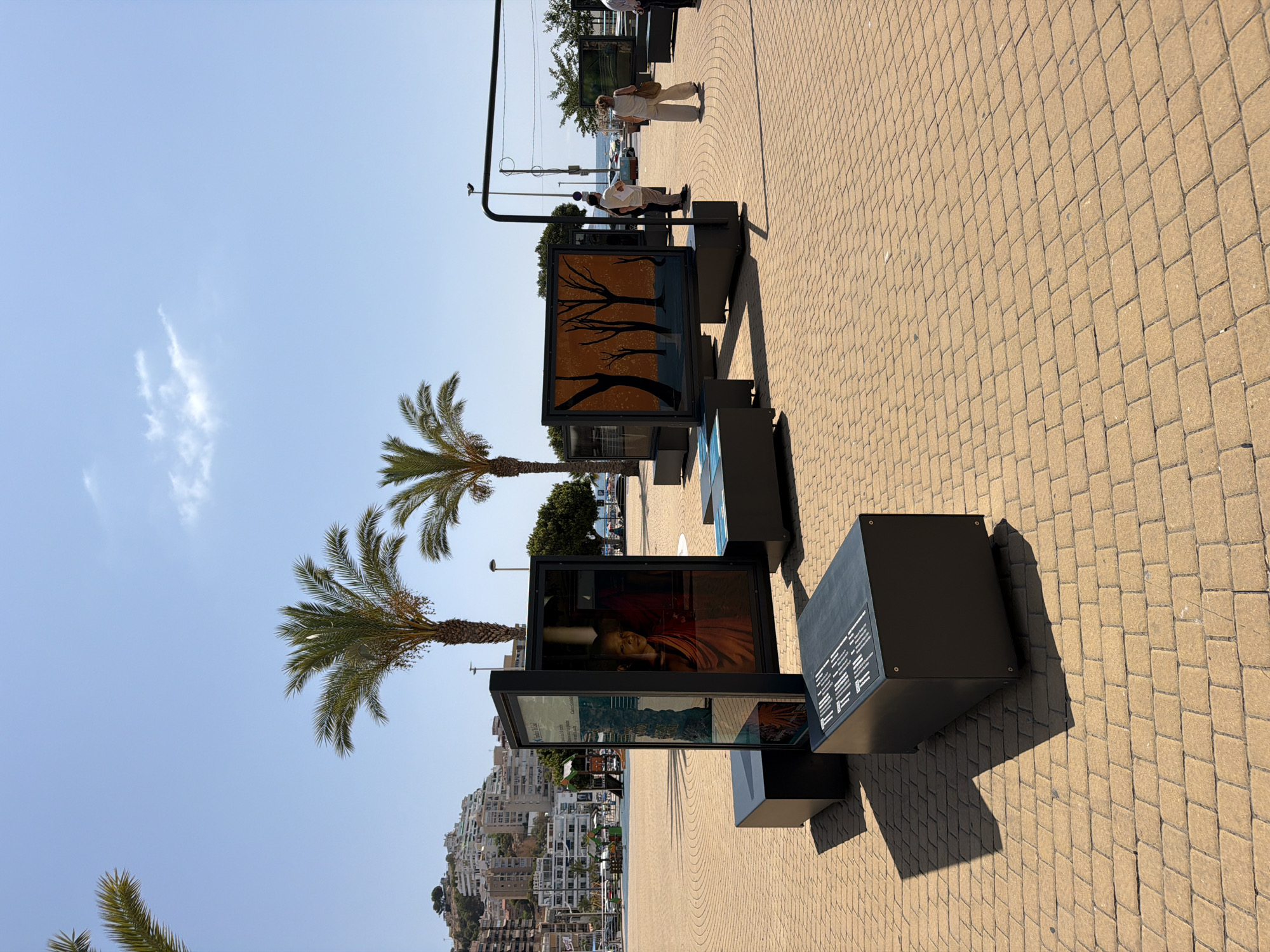 CaixaForum outdoor exhibition fills La Vila Joiosa plaza