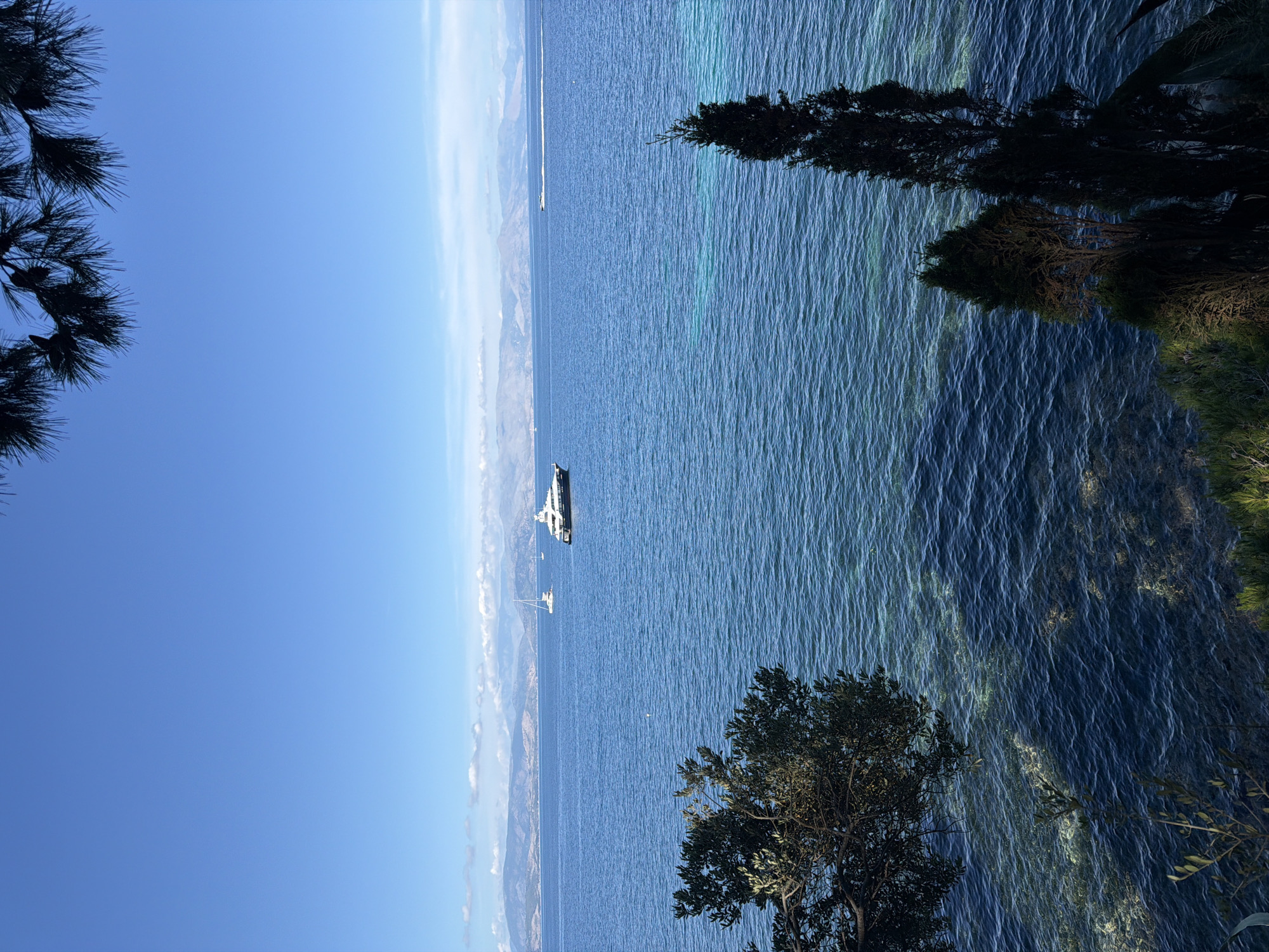 Coastal views and historic architecture documented in Corfu