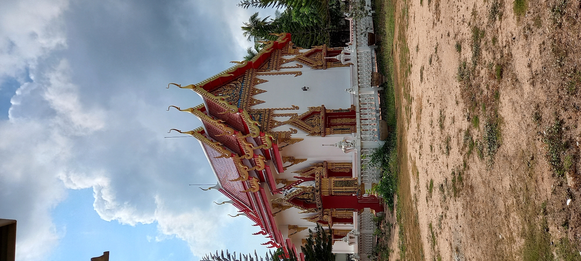 Buddhist temple complex documented in Moo 4, Thailand