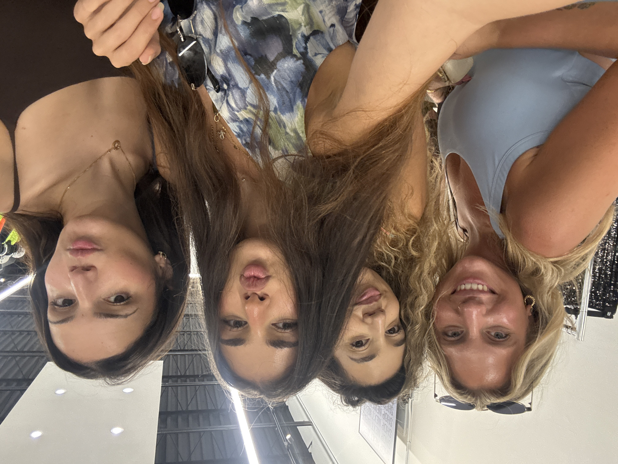 Woman documents Miami shopping trip with selfies, pastries
