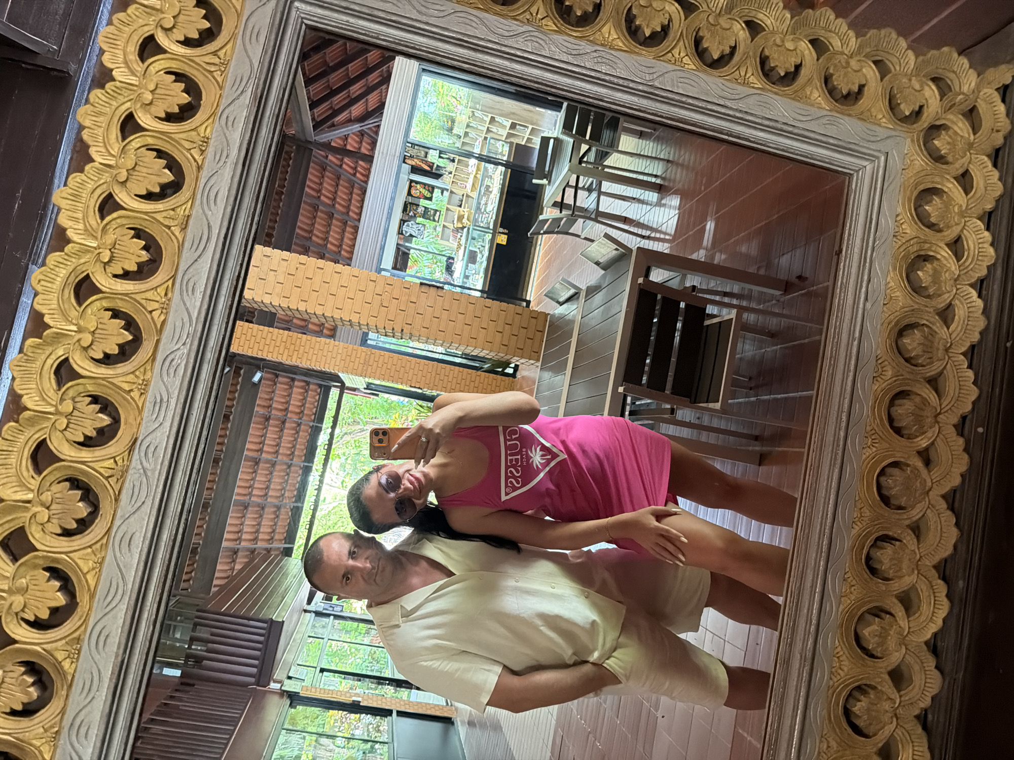 Lazy morning at a beachfront resort in Ao Nang