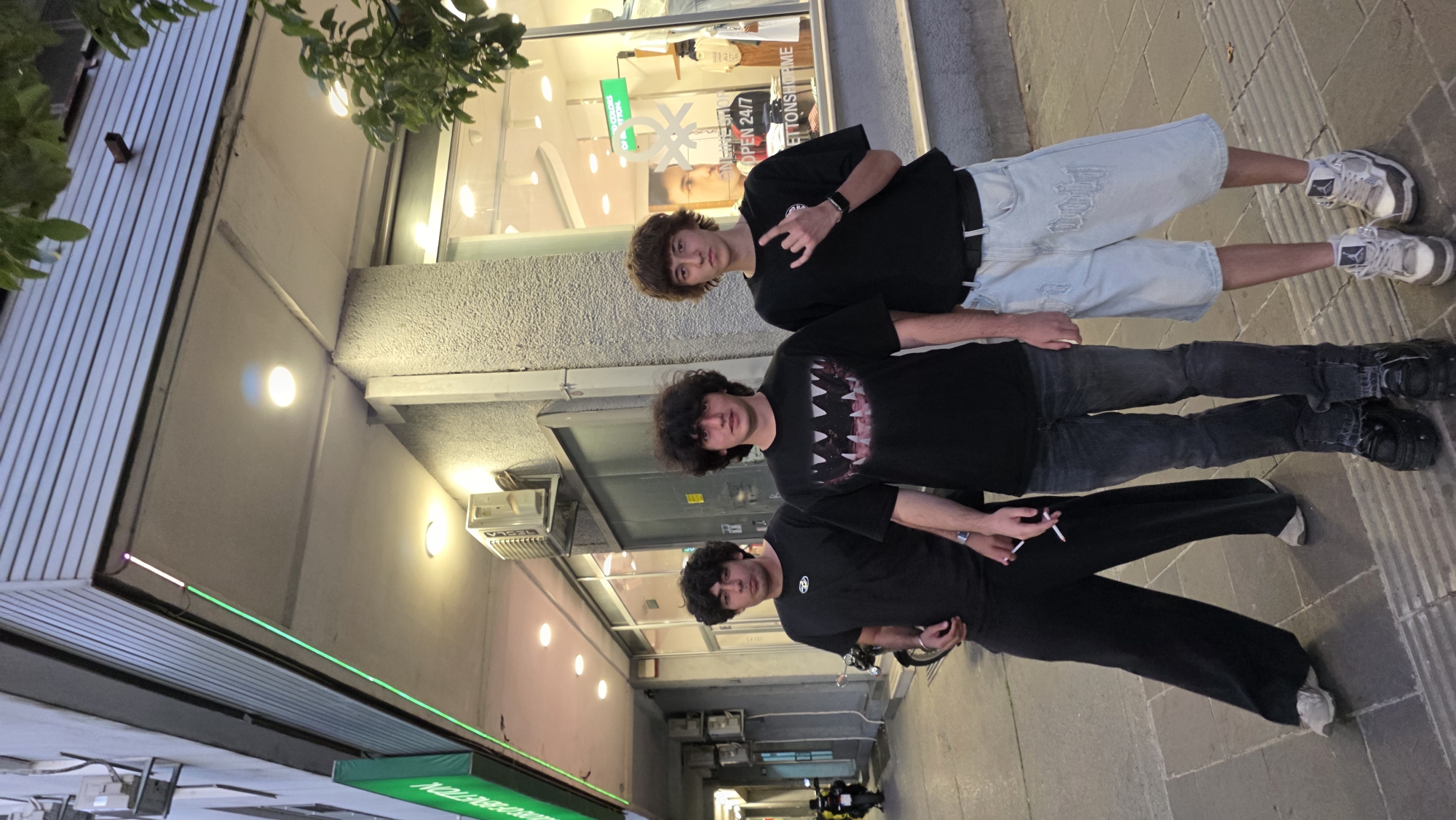 Young people gather on Podgorica streets for casual socializing