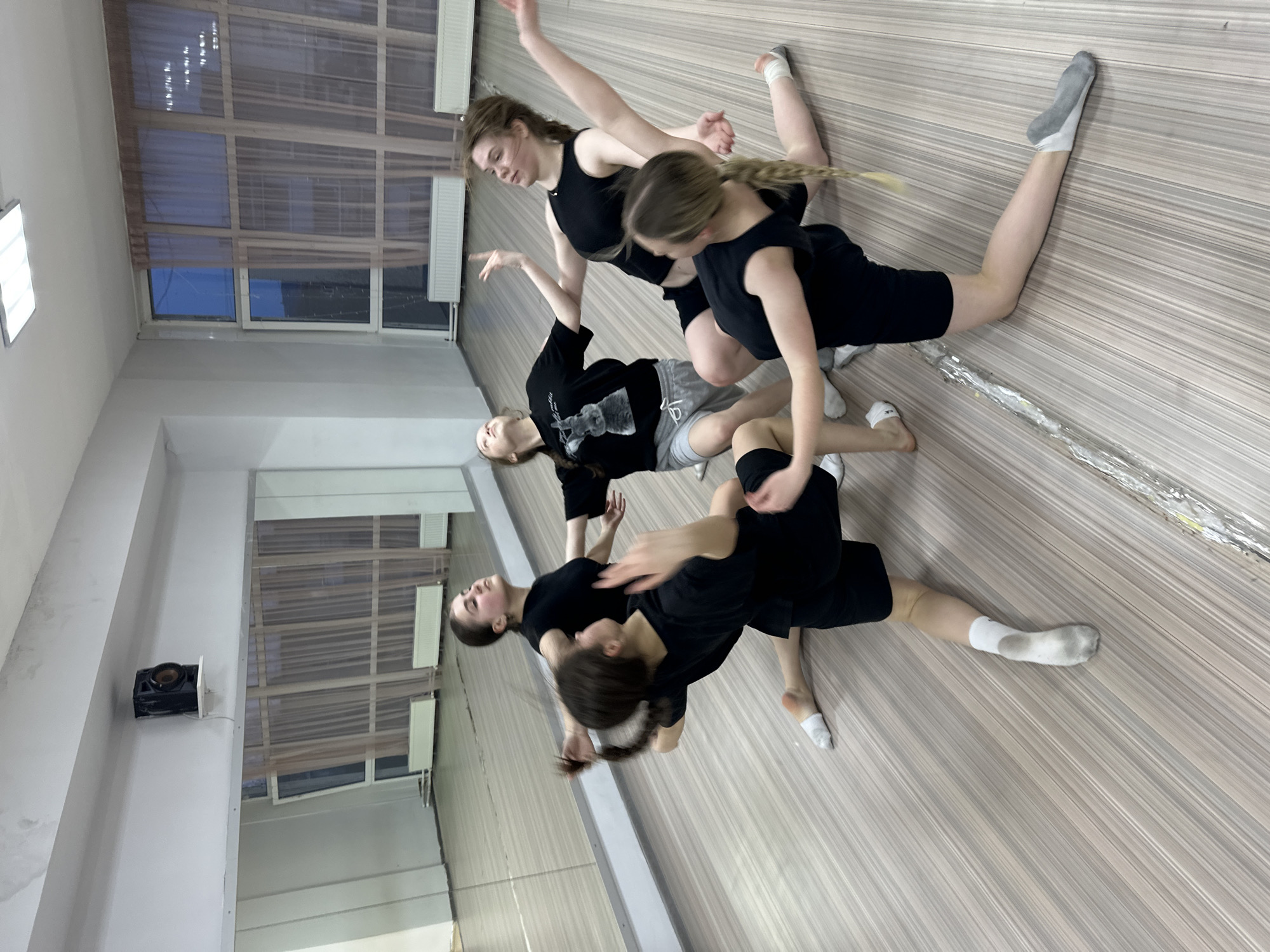 Dance rehearsal session captured at Votkinsk studio