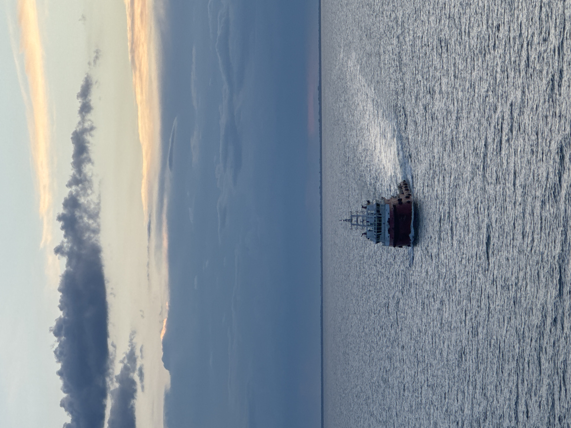 Supply vessel BOS CHAMPAGNE spotted near Italian offshore platform